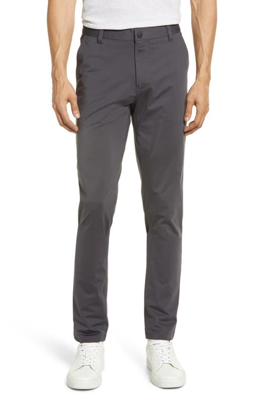 RHONE Men's 33" Straight-leg Commuter Pants In Smoked Pearl Product Image