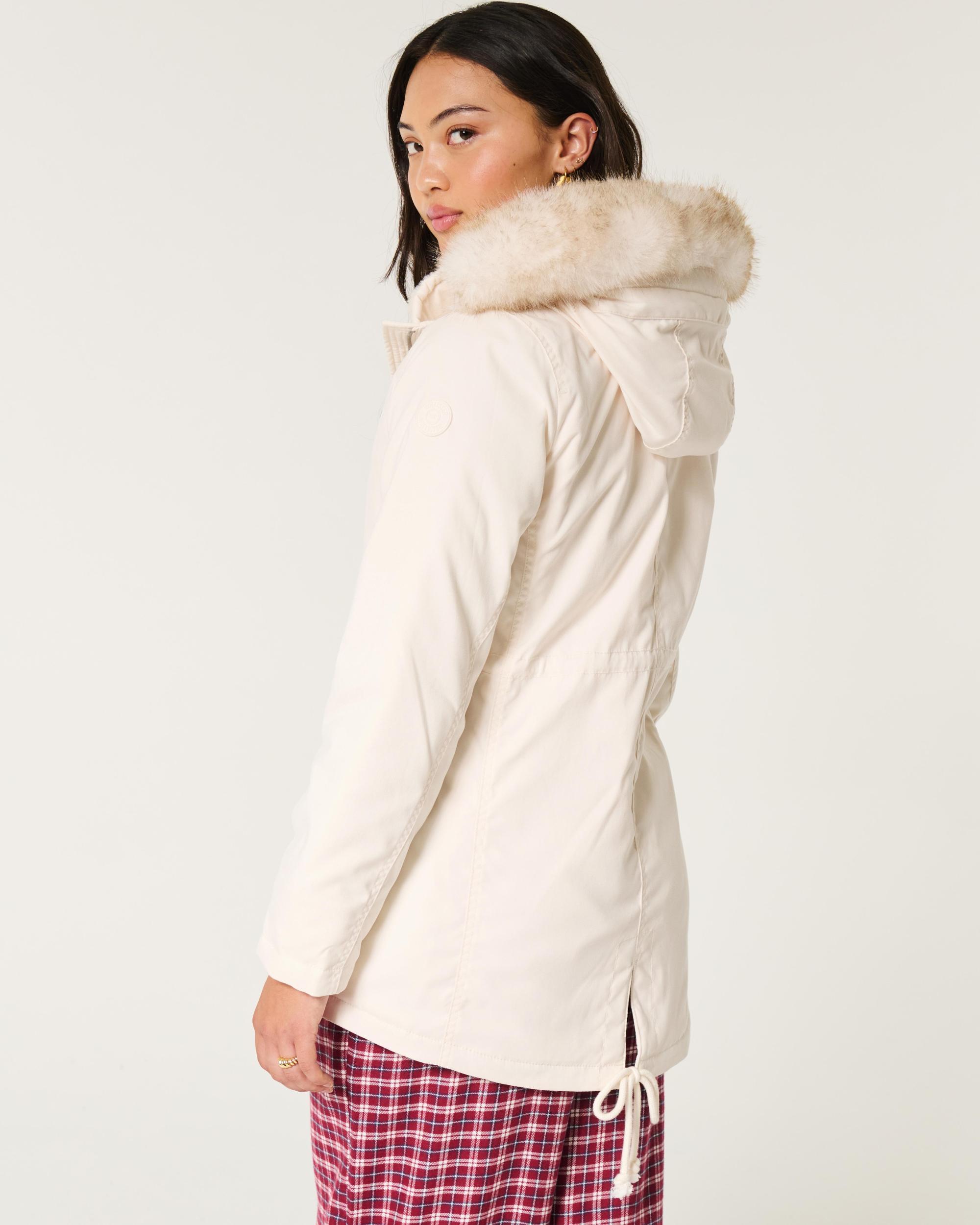 Faux Fur-Lined Parka Product Image