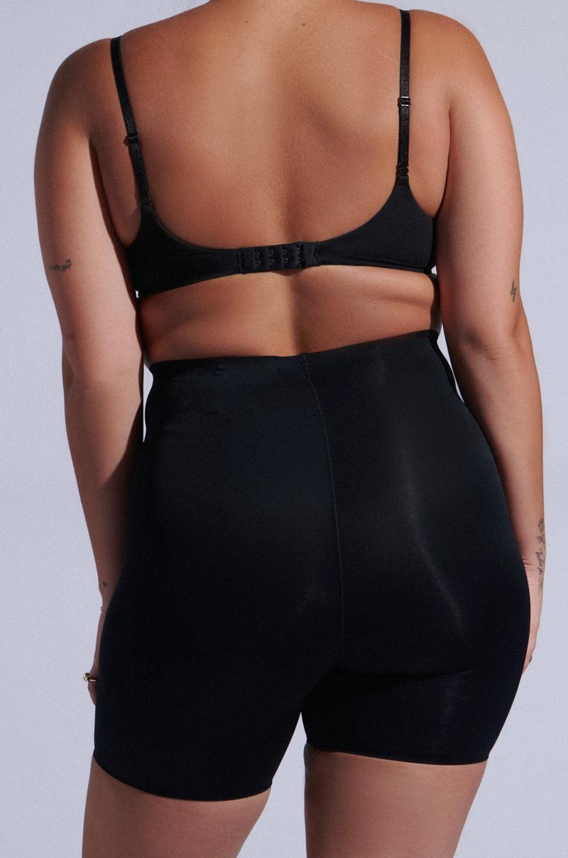 TITSY TUMMY TUCK SHORTS IN BLACK Product Image