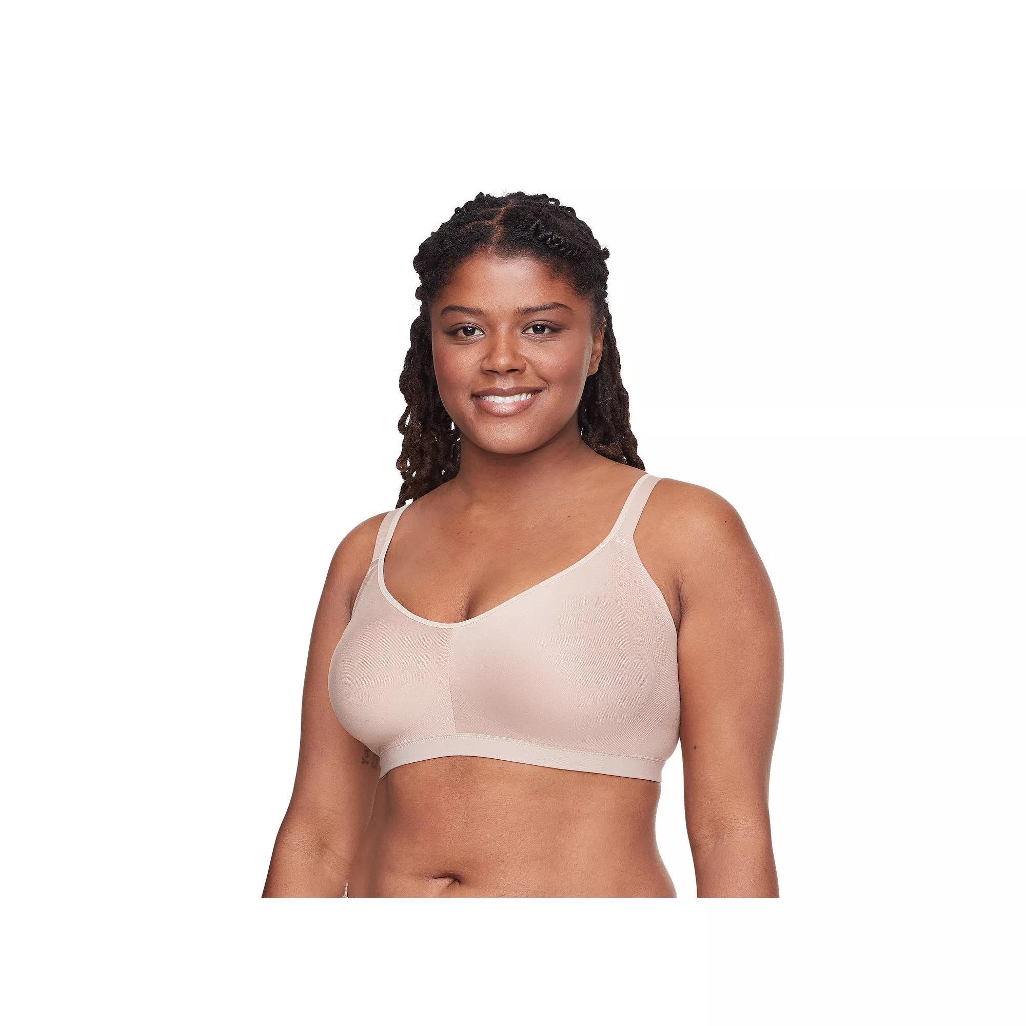Olga® by Warner's® Easy Does It No Bulge Seamless Wireless Bra GM3911A, Women's, Size: Medium, White Product Image