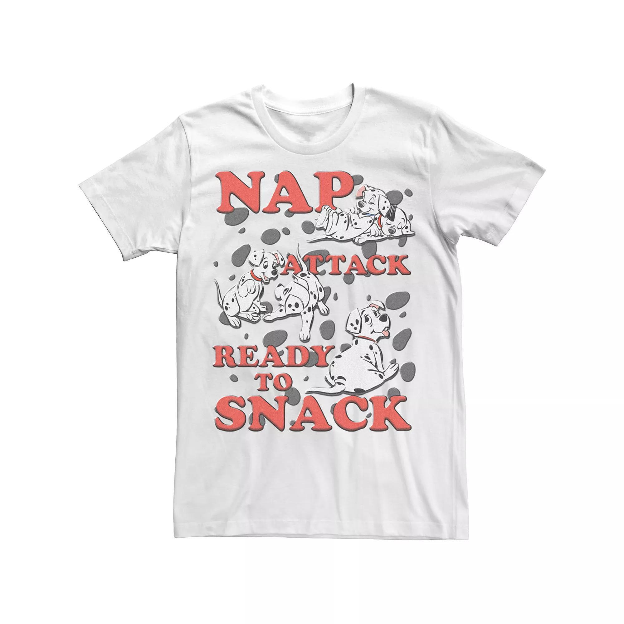Disney's 101 Dalmatians Pongo And Perdita Not Today Cruella Men's Tee, Size: XL, White Product Image