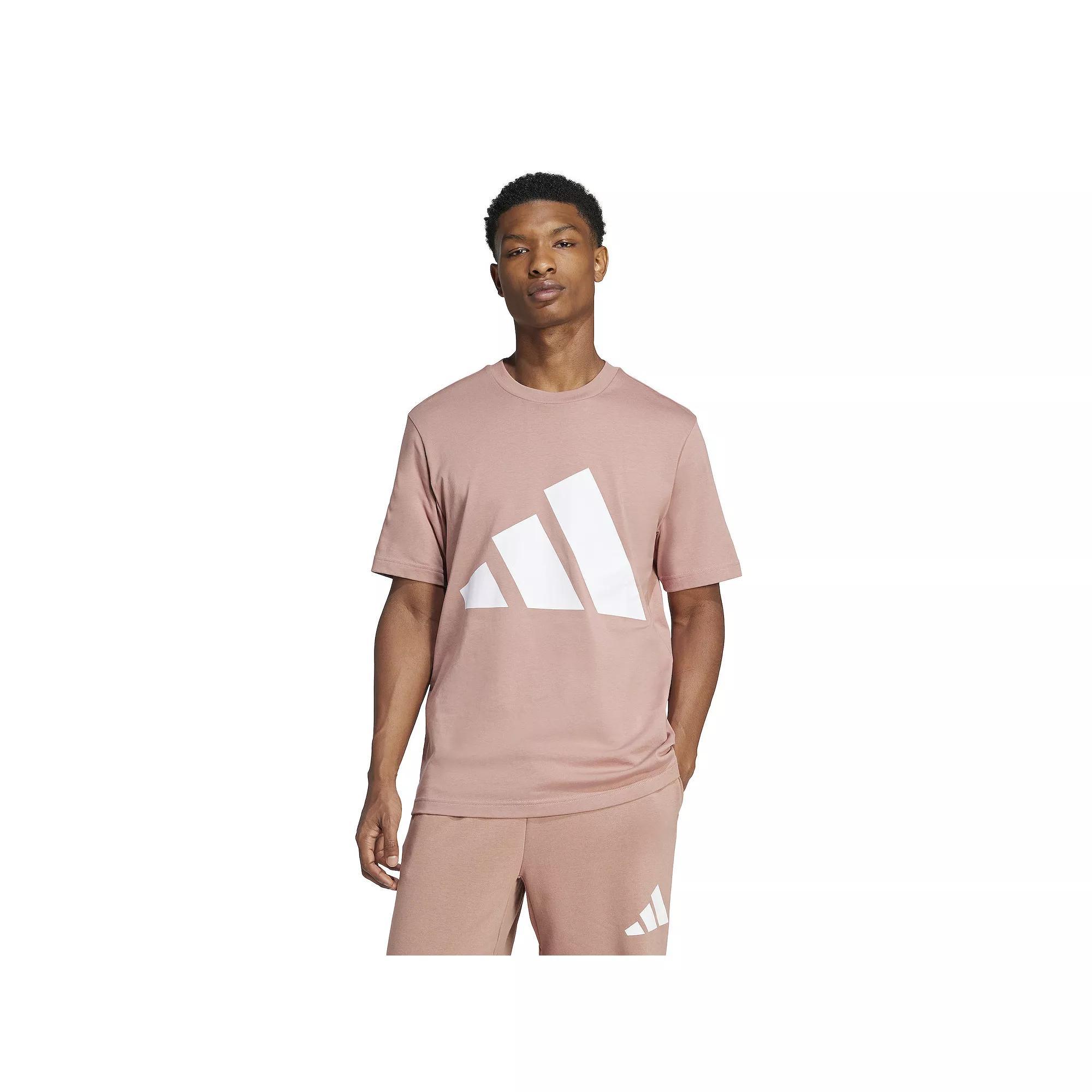 Big & Tall adidas Essentials Big Logo Tee, Men's, Size: 3XL Tall, Warm Clay Product Image