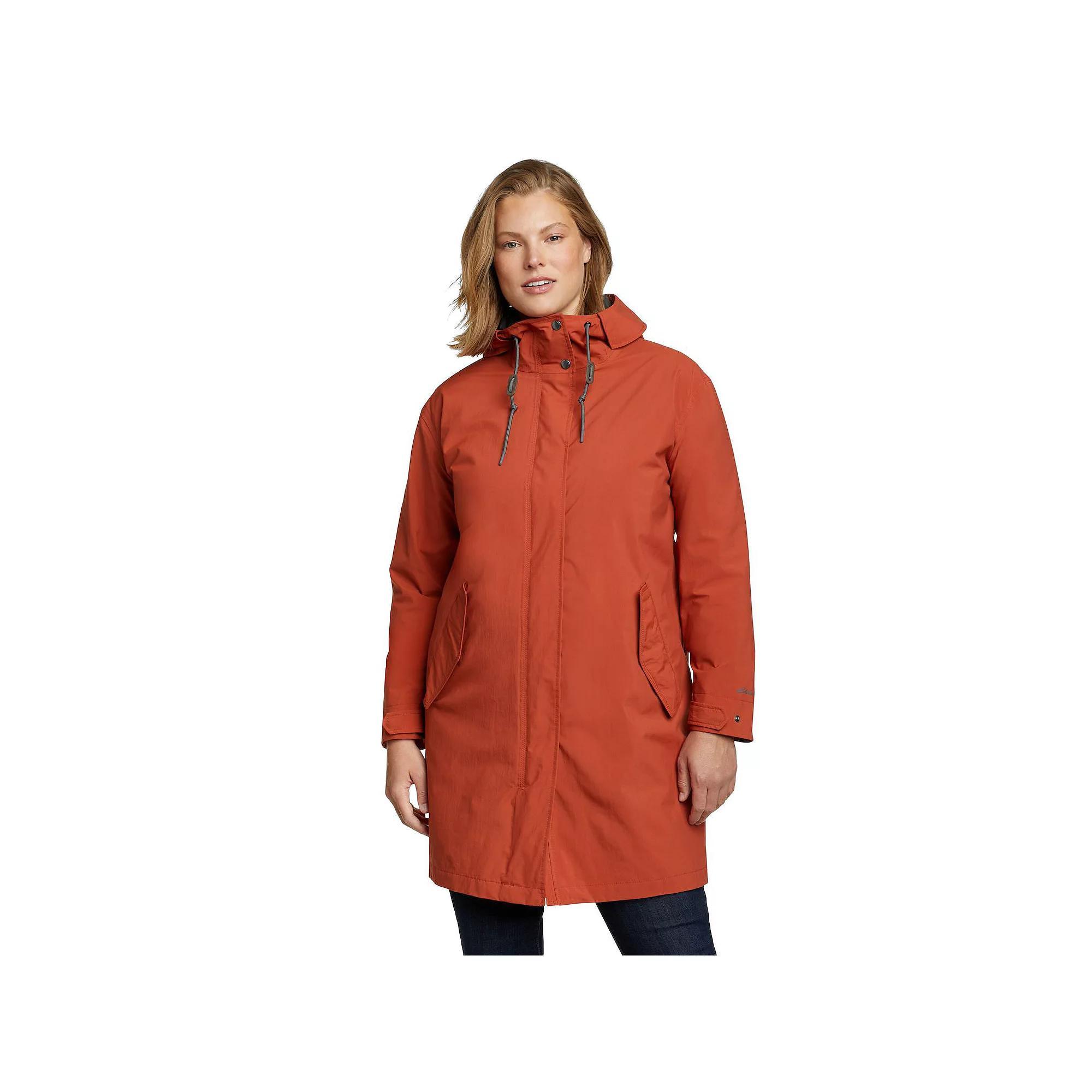 Womens Eddie Bauer Port Townsend Trench Jacket Product Image