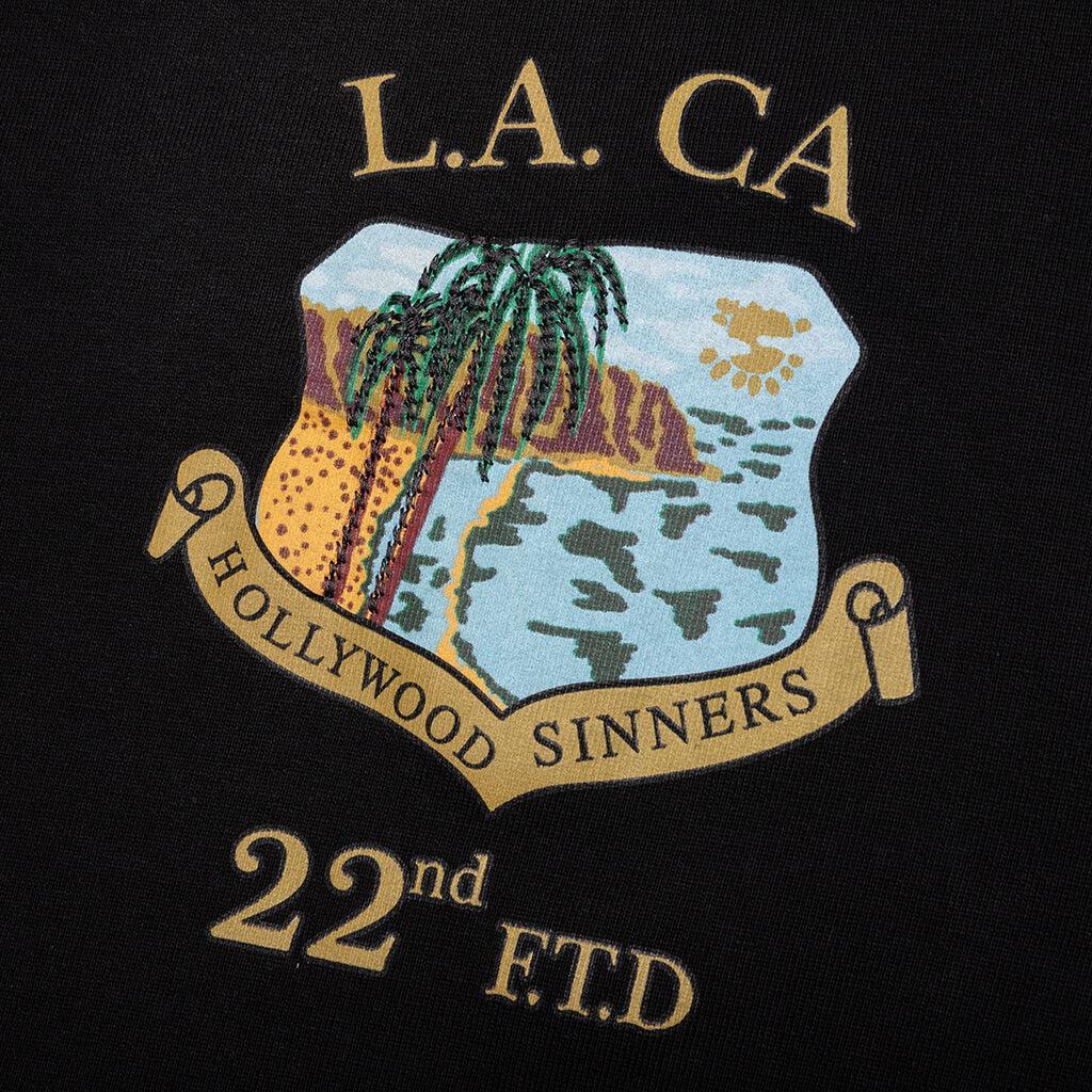 Sinners Oversized Tee - Black Male Product Image