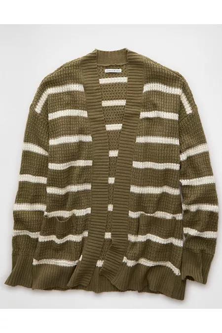AE Open Knit Cardigan Women's Product Image