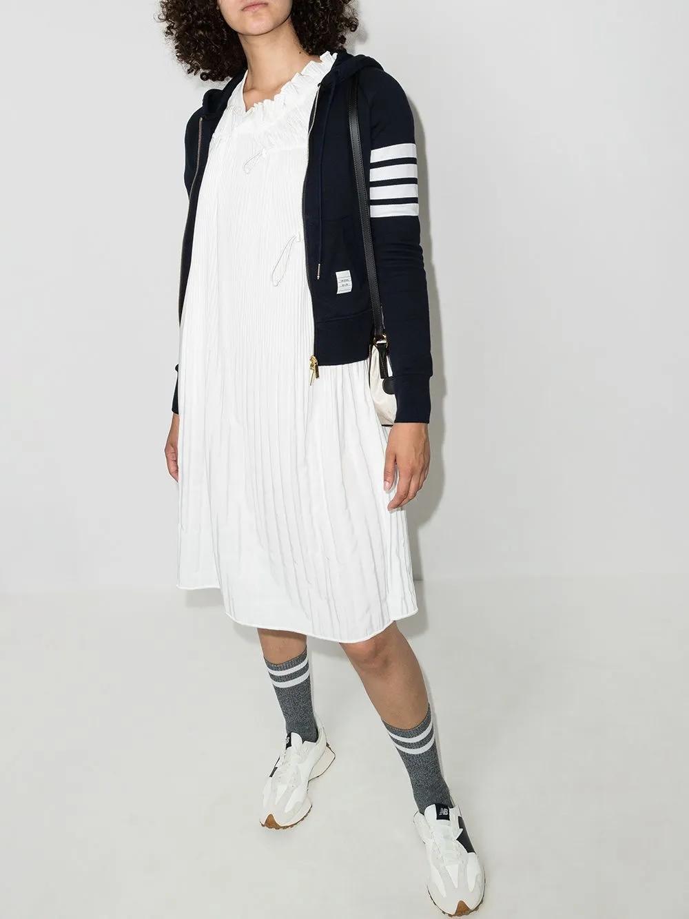 4-Bar stripe hoodie Product Image