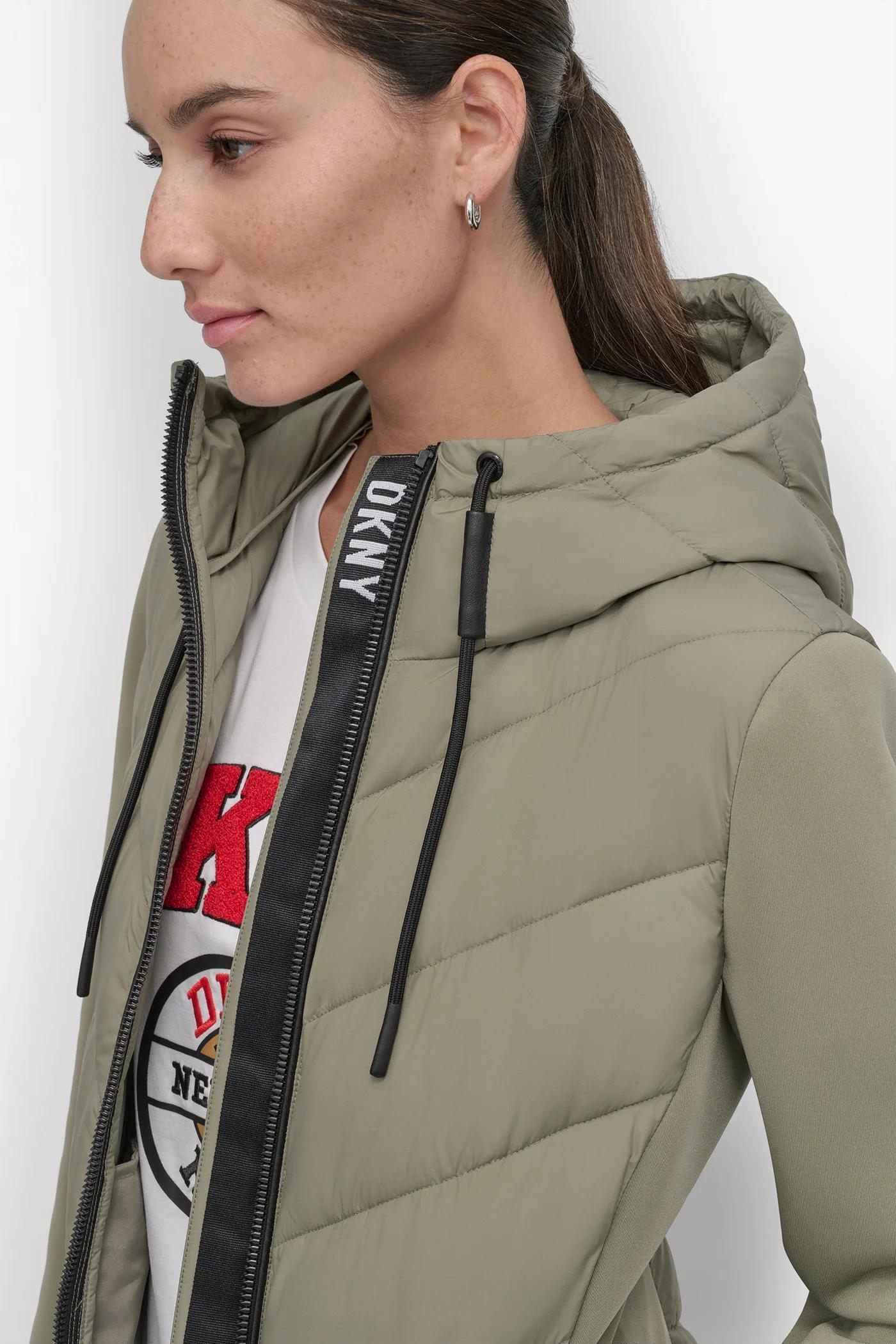 MIXED MEDIA LIGHT WEIGHT PUFFER Product Image