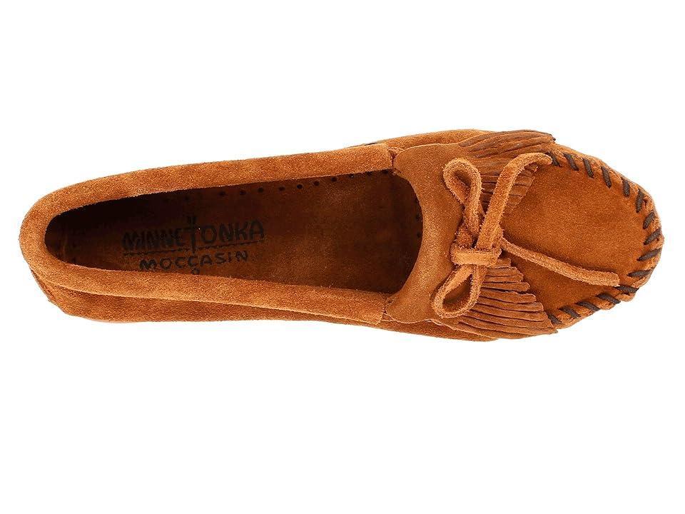 Minnetonka Kilty Suede Moc Suede) Women's Moccasin Shoes Product Image