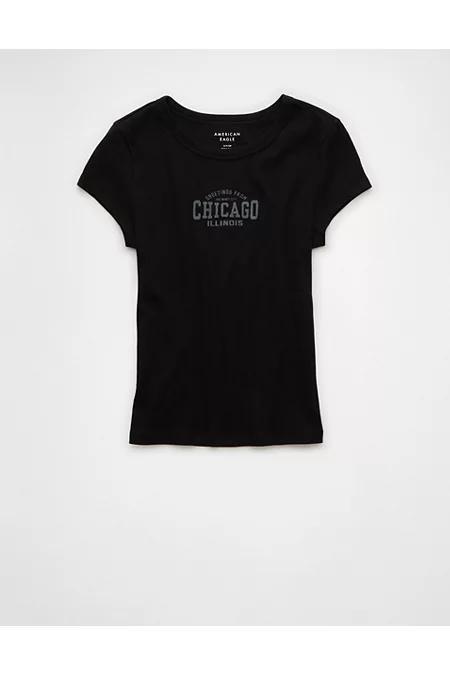 AE Destination Graphic Hey Baby T-Shirt Women's Product Image