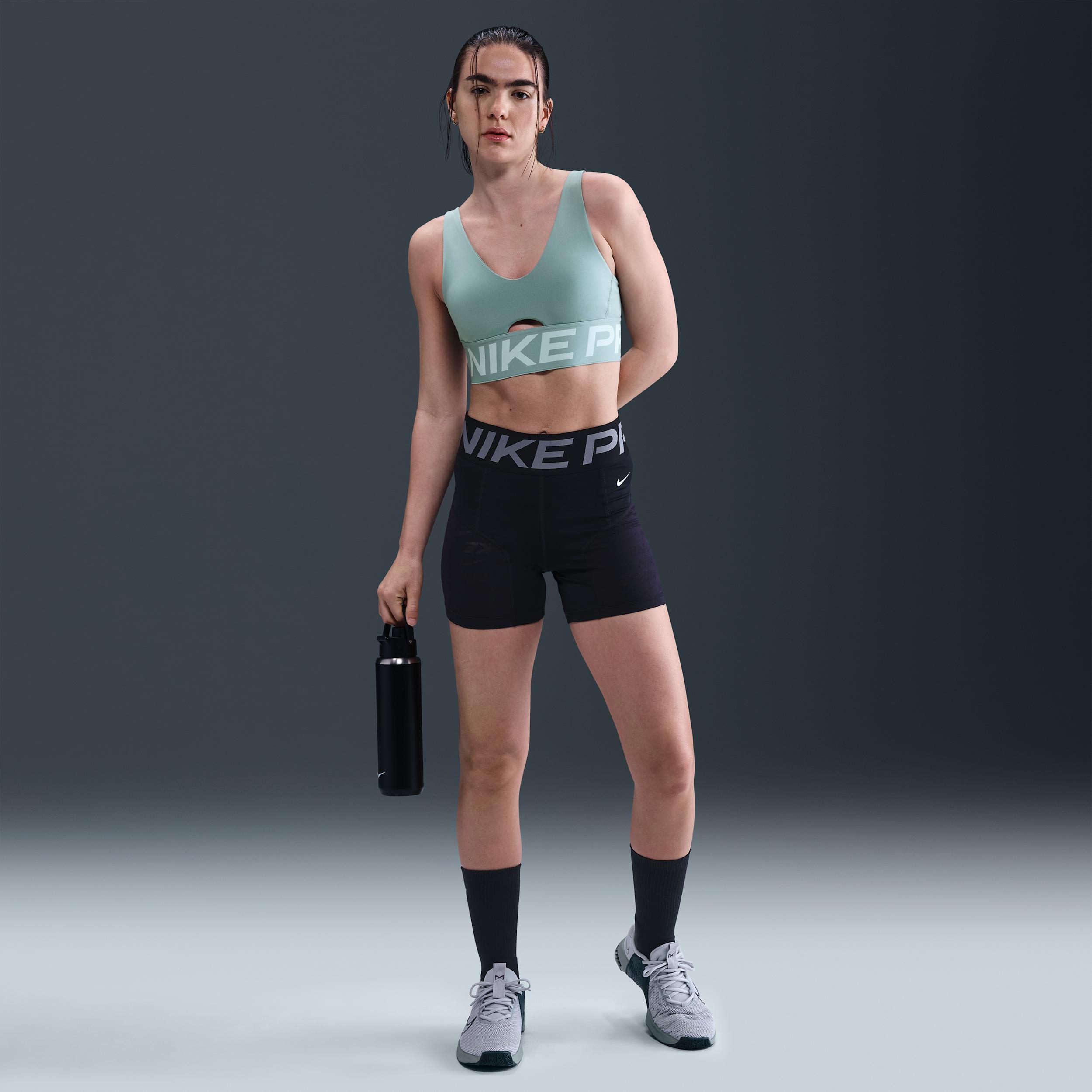 Women's Nike Pro Indy Plunge Medium-Support Padded Sports Bra Product Image