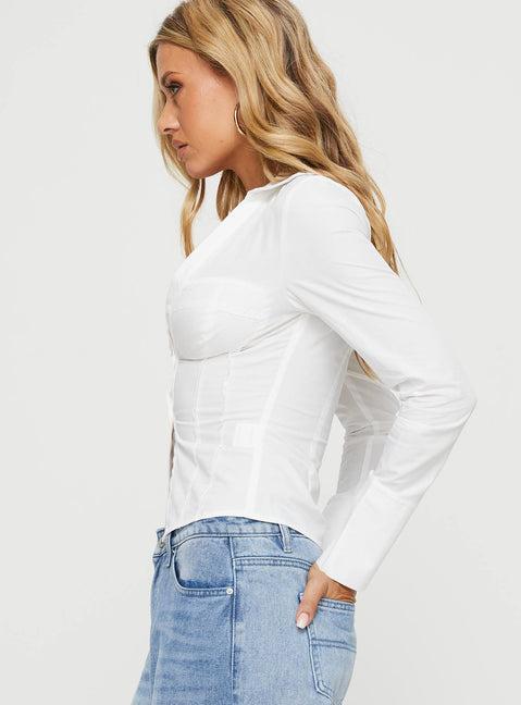 Zifa Shirt White Product Image