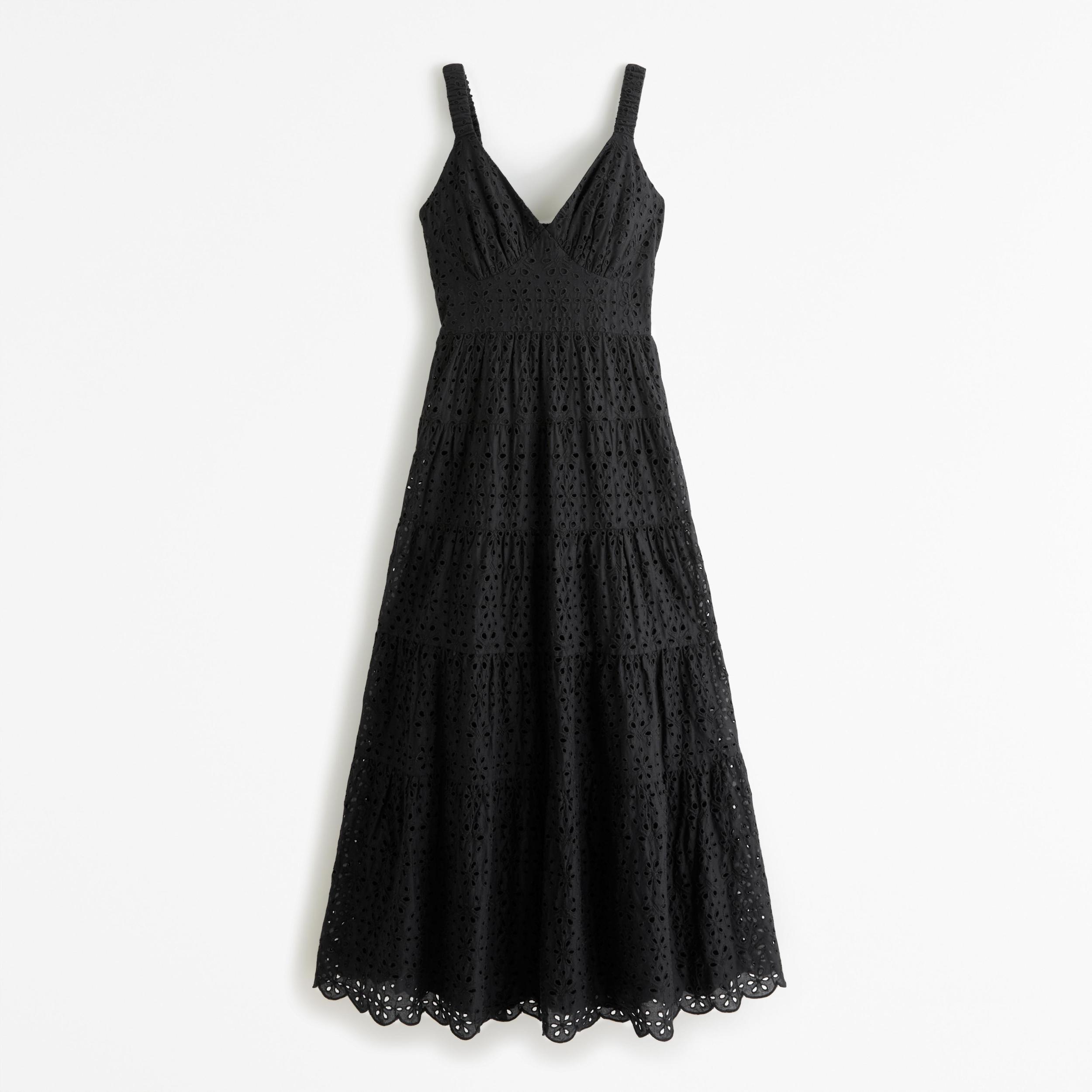 Eyelet Maxi Dress Product Image