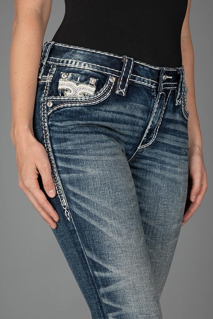 Rosewood Bootcut Jeans Product Image