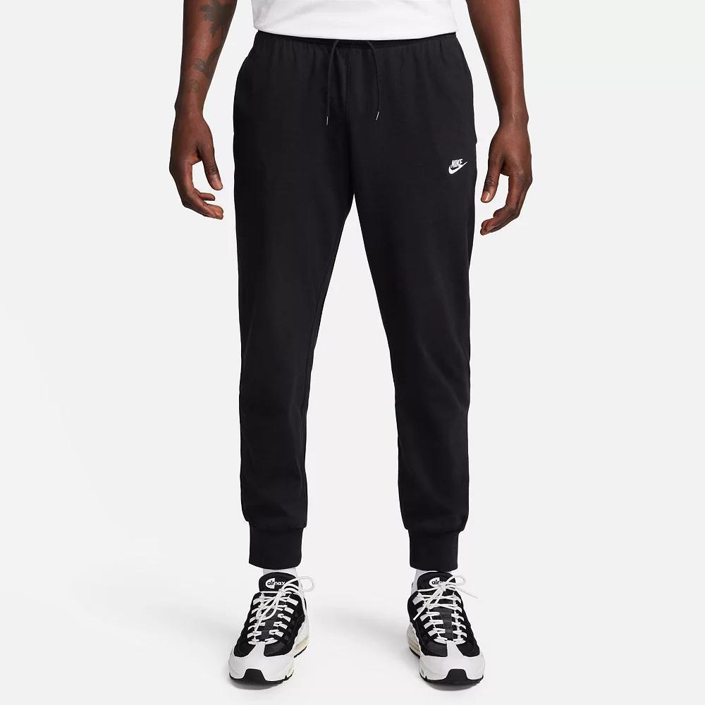 Men's Nike Club Knit Joggers, Size: Large, Dark Gray Grey Product Image