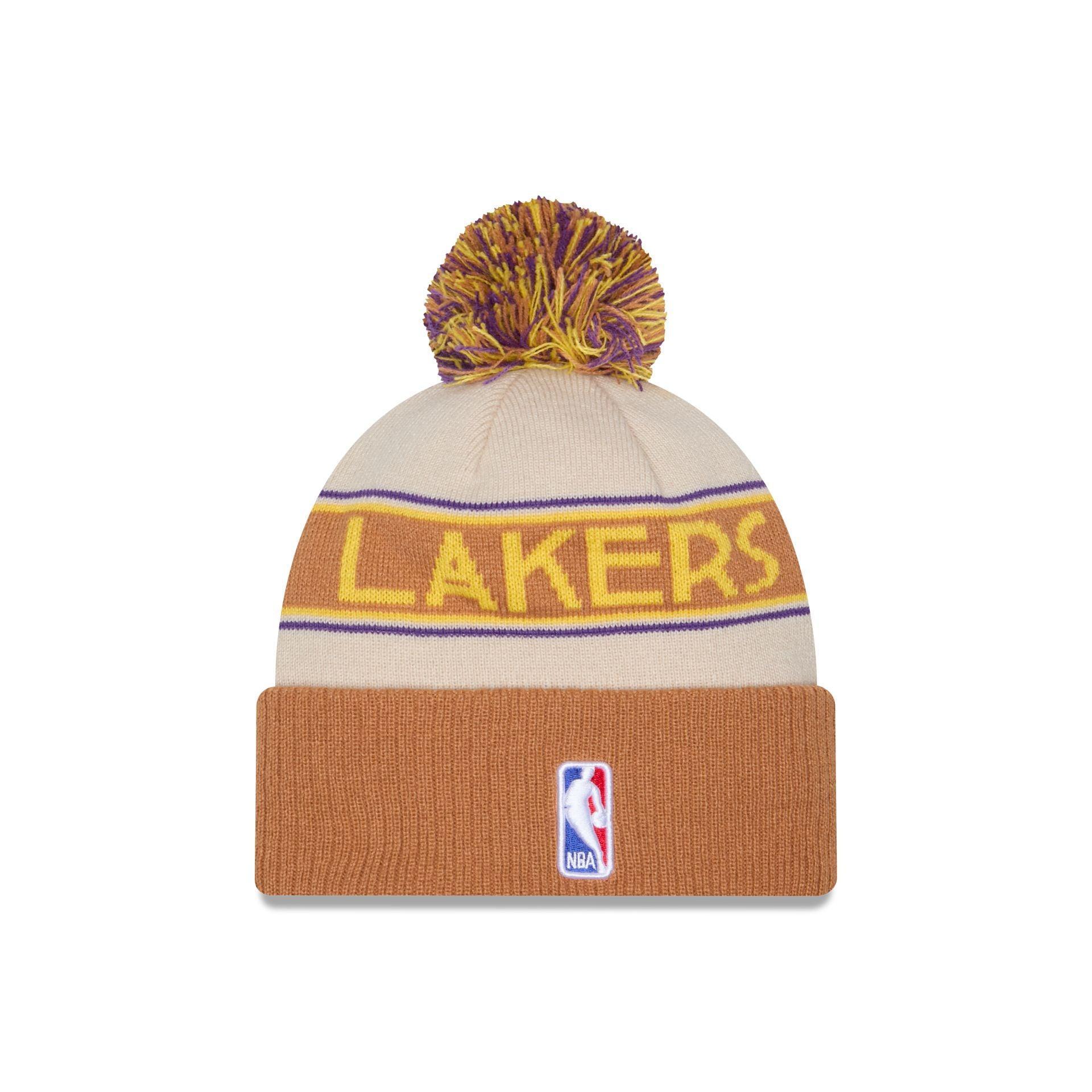 Los Angeles Lakers 2025 All-Star Game Fan Pack Pom Knit Hat Male Product Image