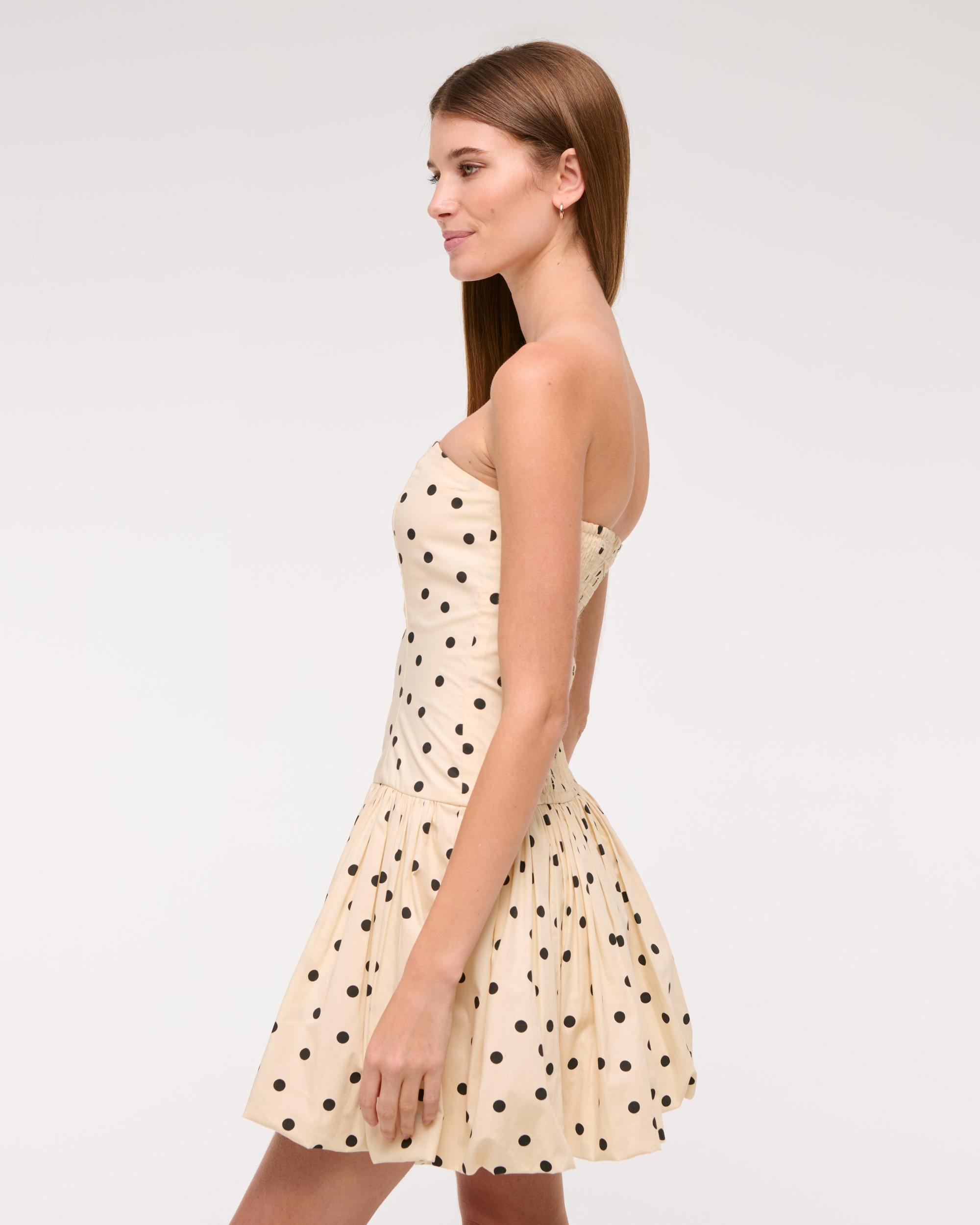 Bubble Hem Mini Dress Product Image