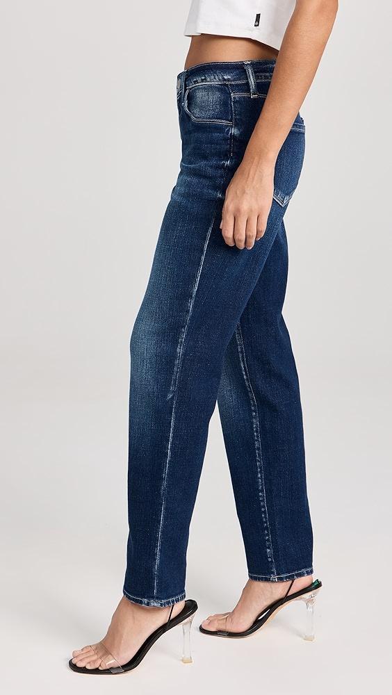 L'AGENCE Marjorie Mr. Slouch Slim Straight Jeans | Shopbop Product Image