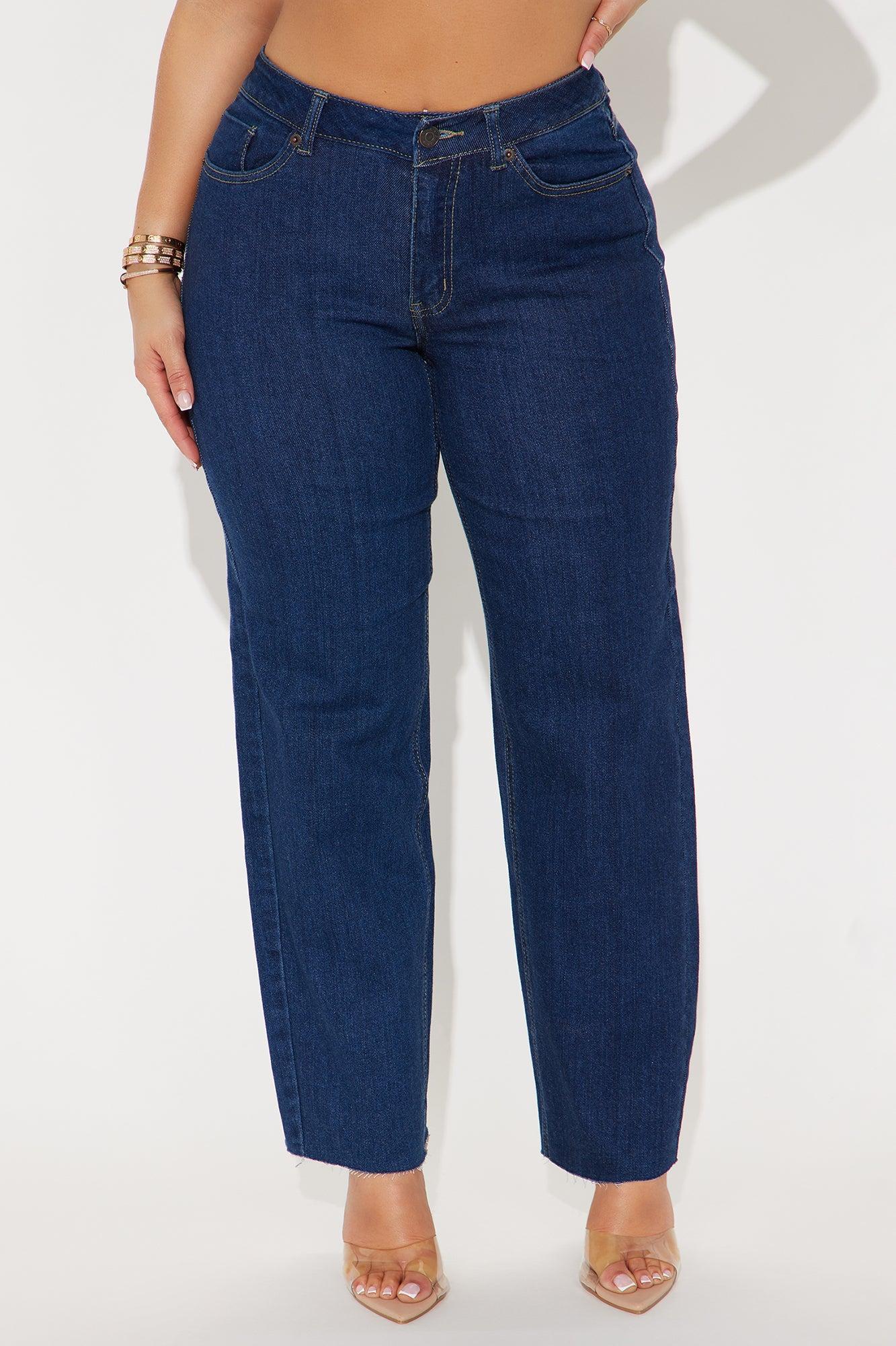 Monica Mid Rise Mom Jeans - Dark Wash Product Image