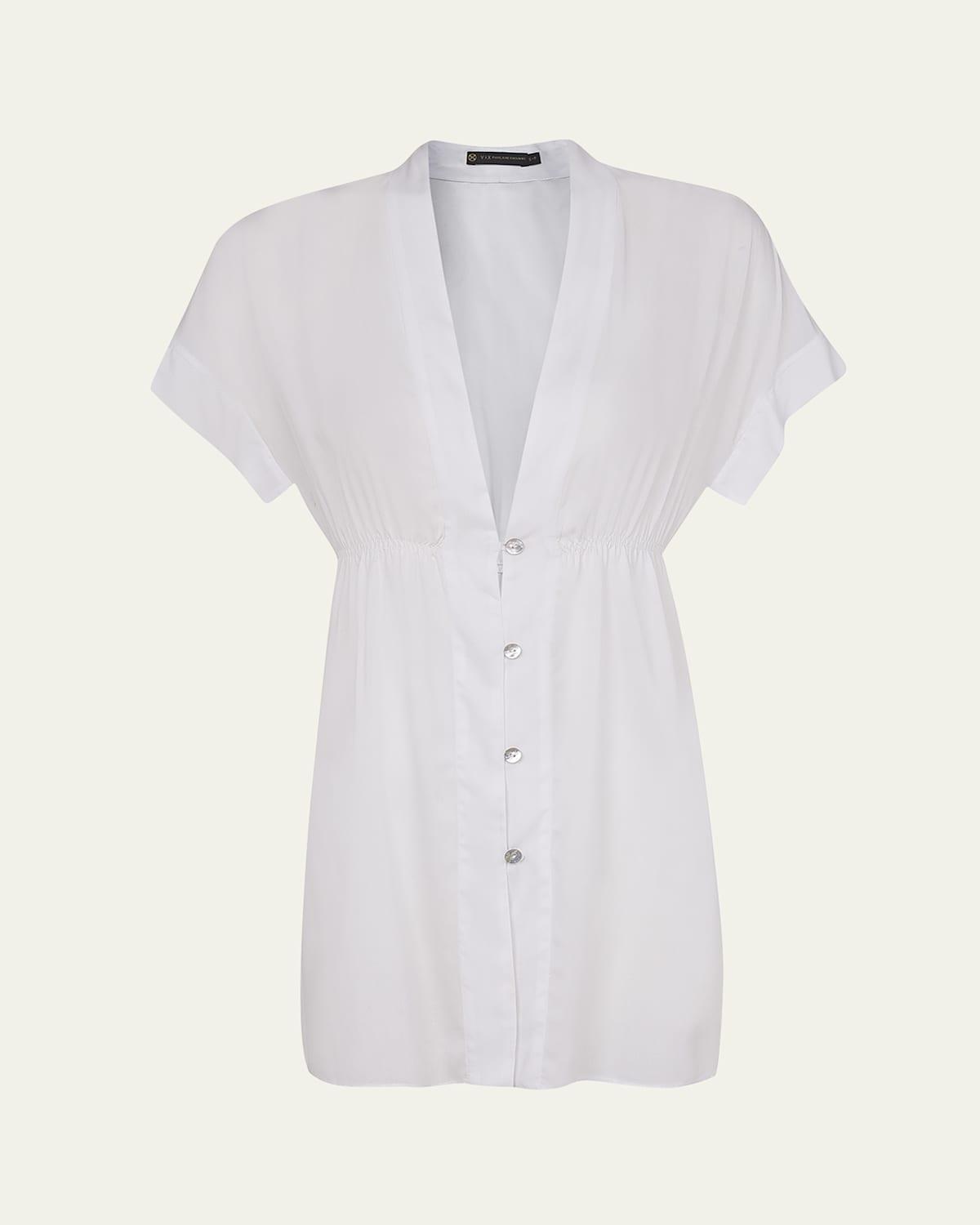 Womens Fuji V-Neck Caftan Product Image