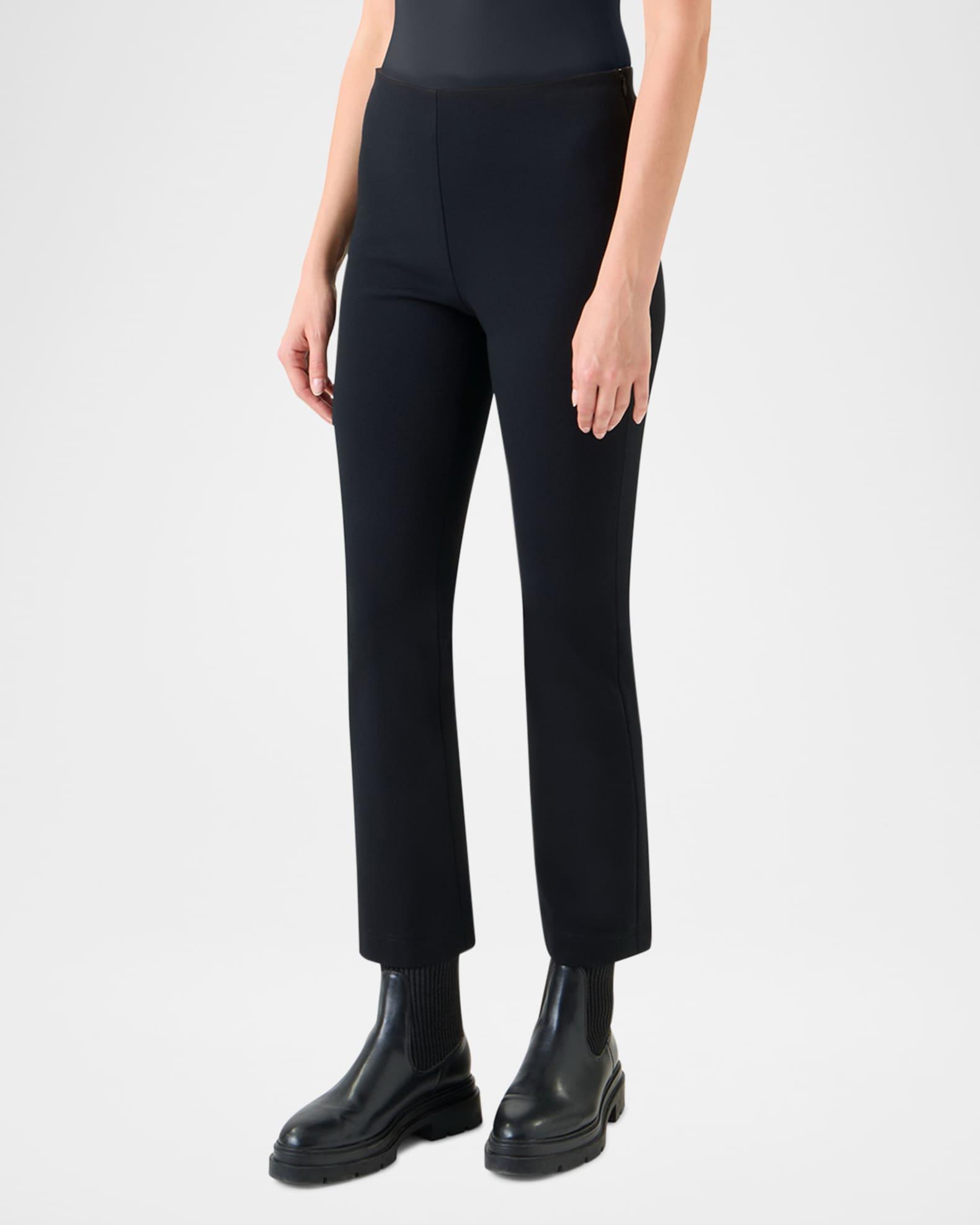 Cindy Signature Jersey Bootcut-Leg Ankle Pants Product Image