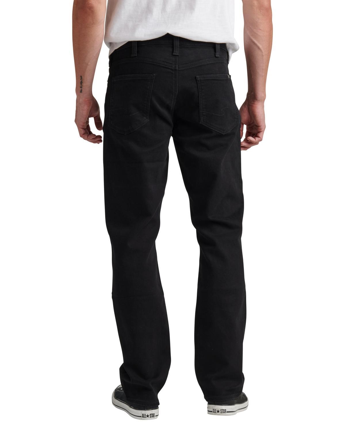 Silver Jeans Co. Big  Tall Black Relaxed-Fit Stretch Denim Jeans Product Image