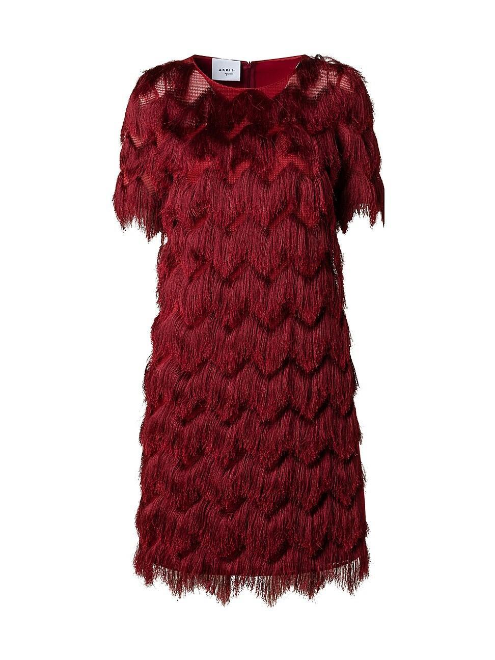 Womens Layered Fringe Dress Product Image