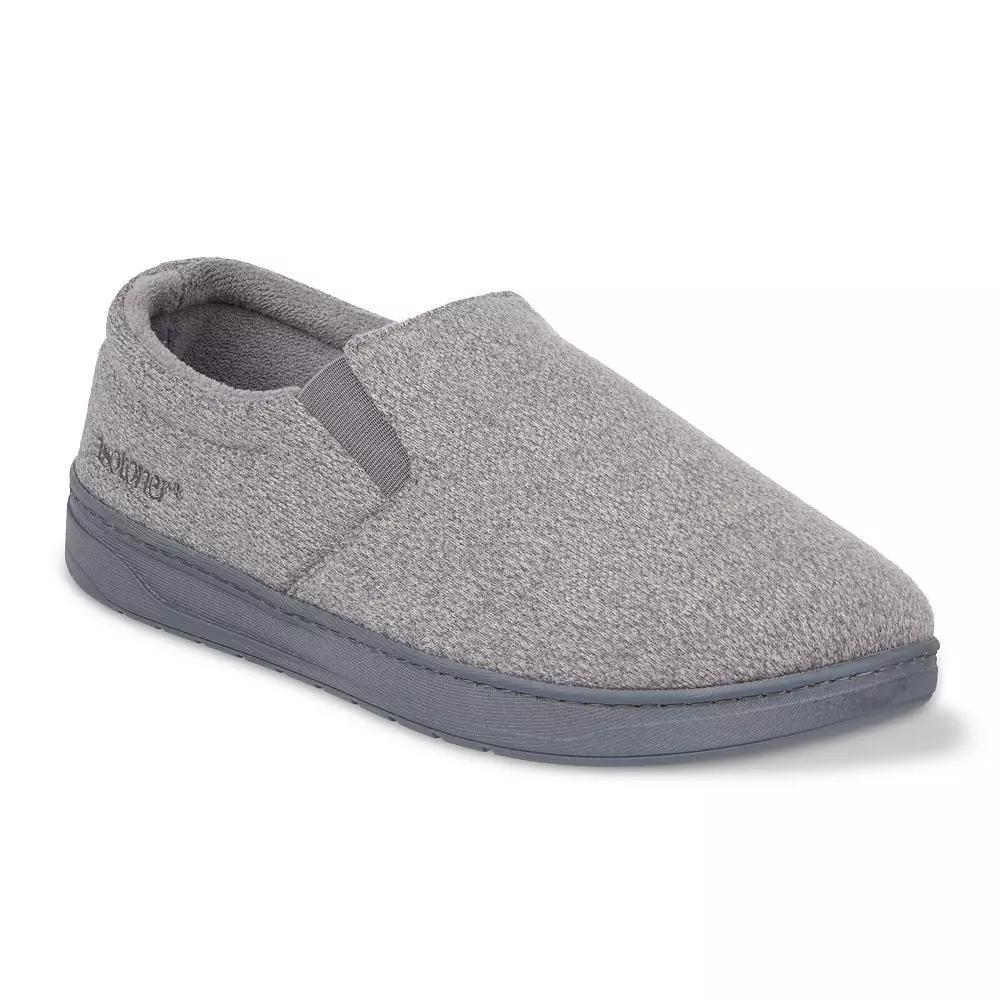 Isotoner Brady Mens Knit Closed Back Slippers Product Image