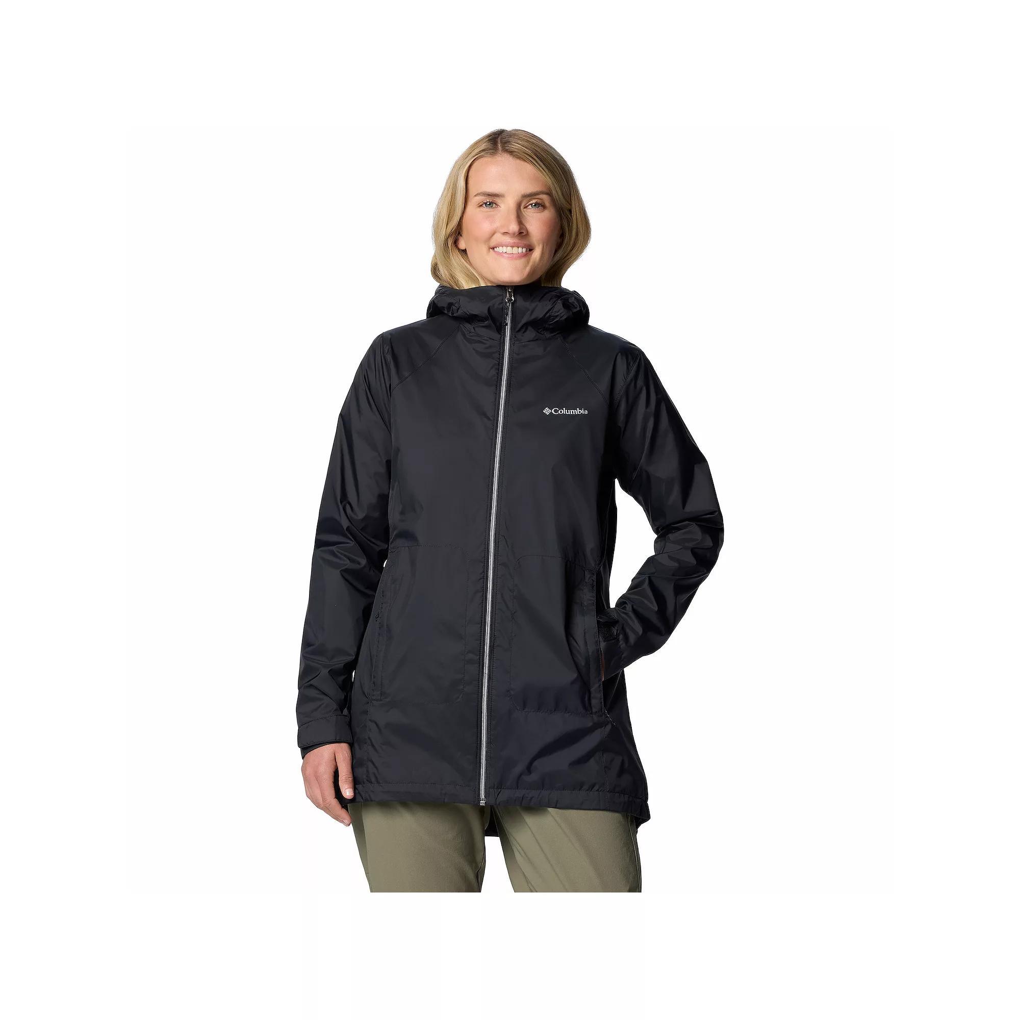 Plus Size Columbia Switchback II Lined Long Jacket, Women's, Size: 2XL, Black Product Image