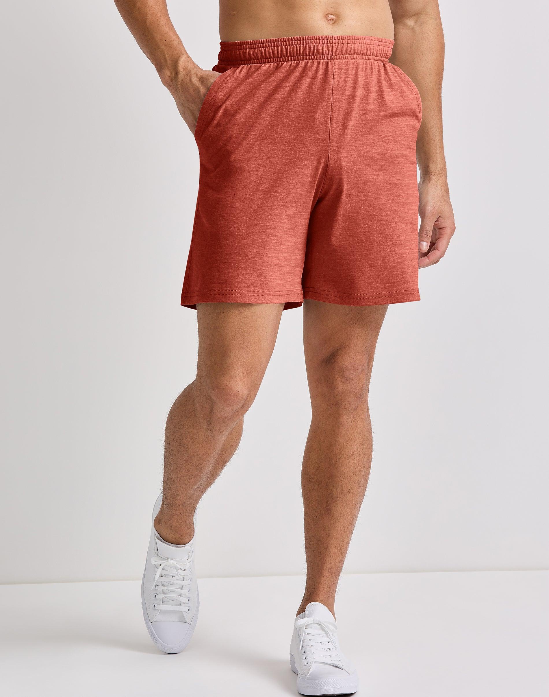 Hanes Originals Mens Tri-Blend Jersey Shorts, 7 Silverstone Heather S Product Image