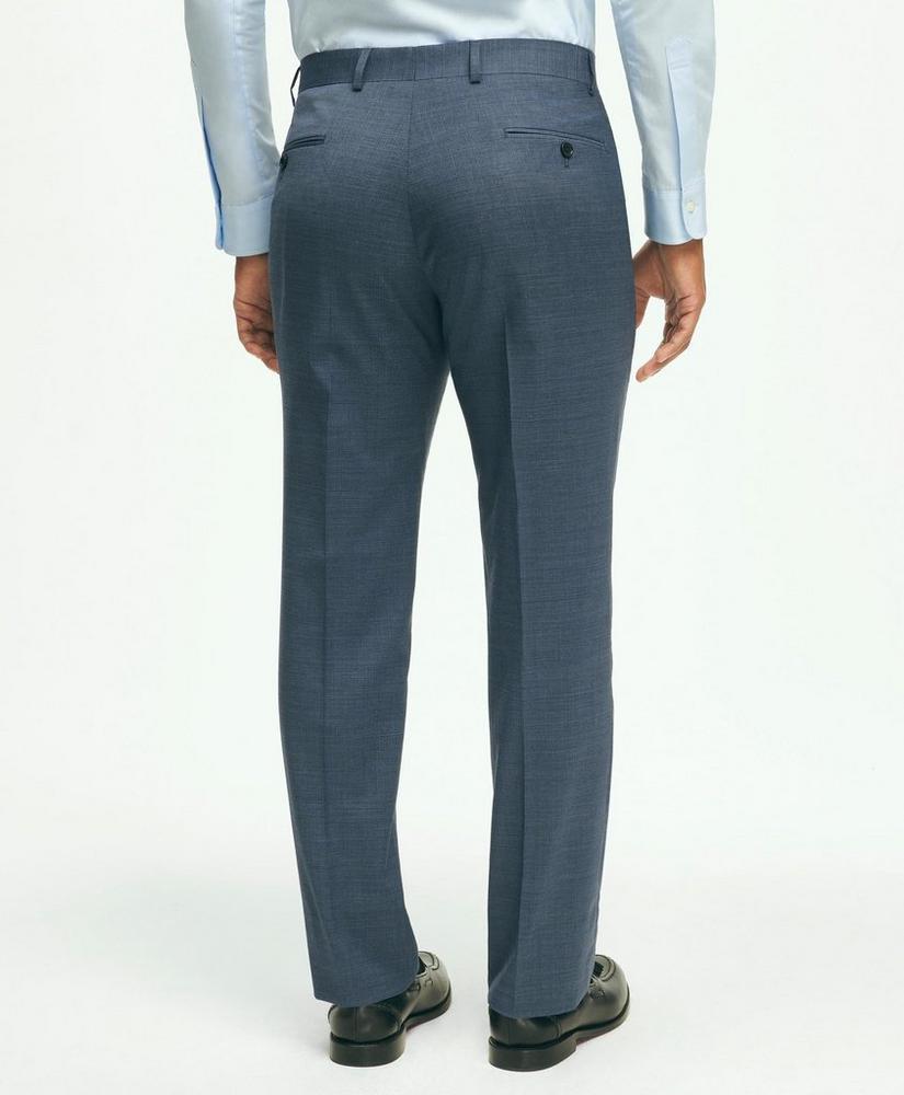 Classic Fit Stretch Wool Mini-Houndstooth 1818 Dress Trousers Product Image