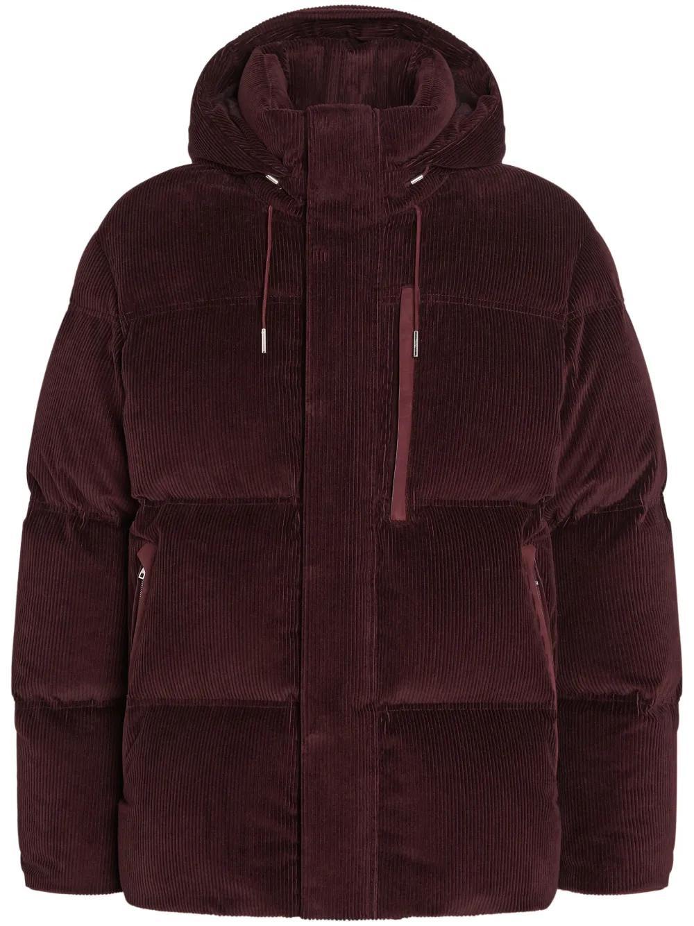ZEGNA Cashco Blouson In Dark Purple Product Image