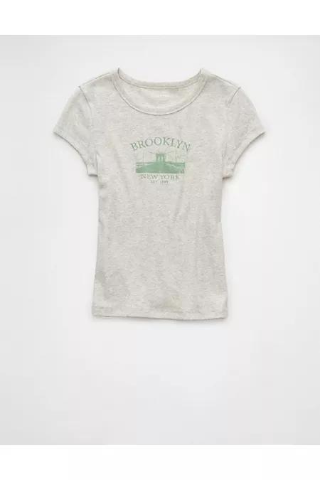 AE Destination Graphic Hey Baby T-Shirt Women's Product Image