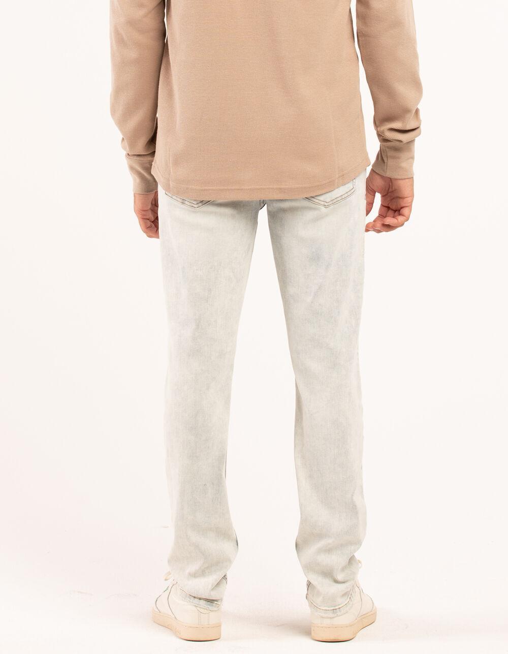 RSQ Mens Skinny Vintage Flex Jeans - LIGHT DESTRUCT Product Image