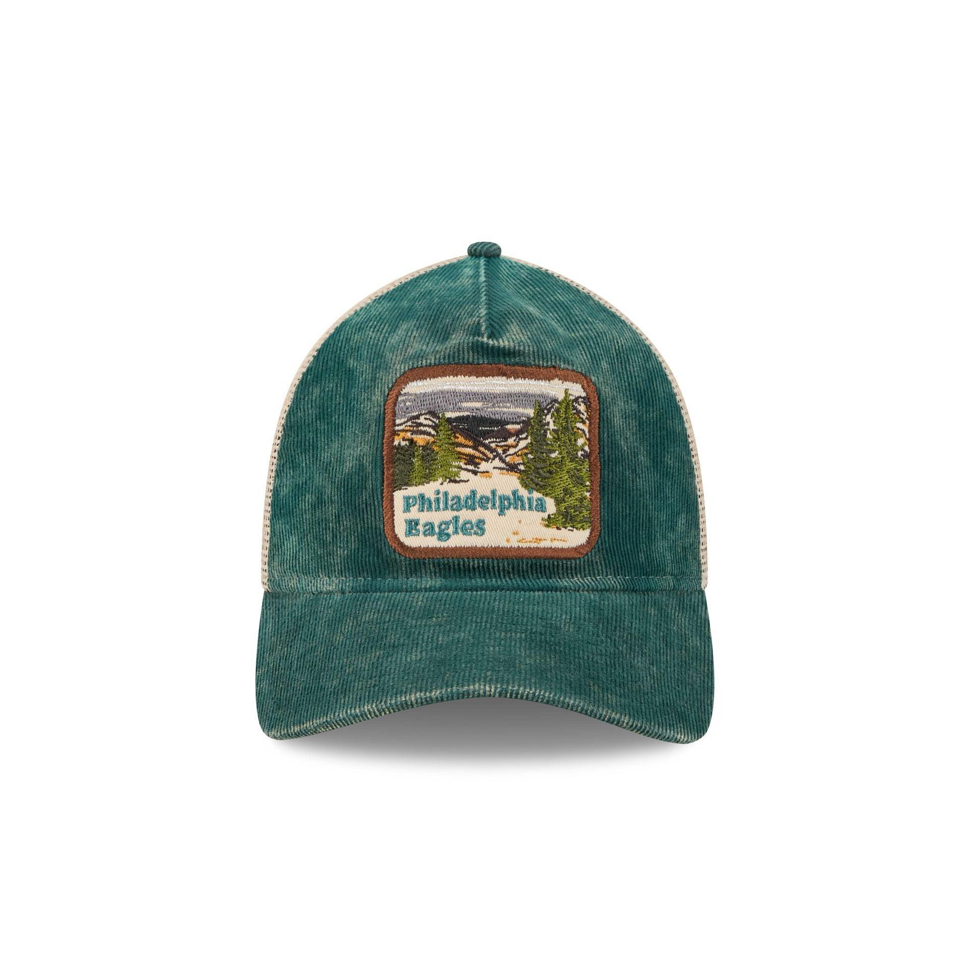 Dallas Cowboys Vintage Landscape 9TWENTY A-Frame Trucker Hat Male Product Image