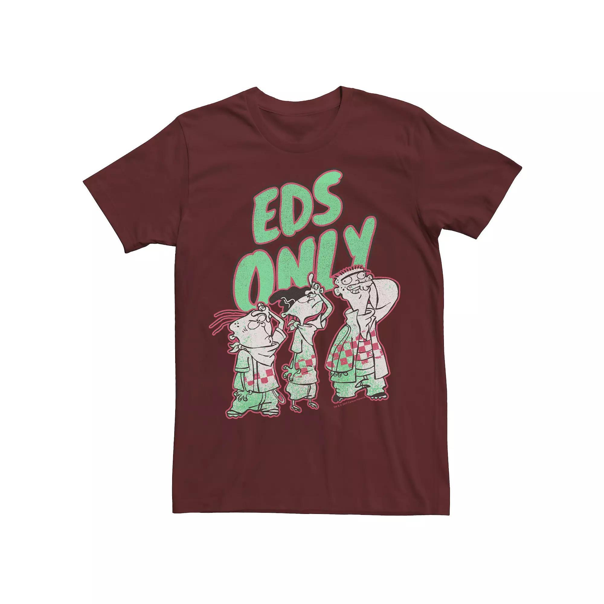 Men's Ed, Edd & Eddy Eds Only Portrait Tee, Size: 3XL, Red Product Image