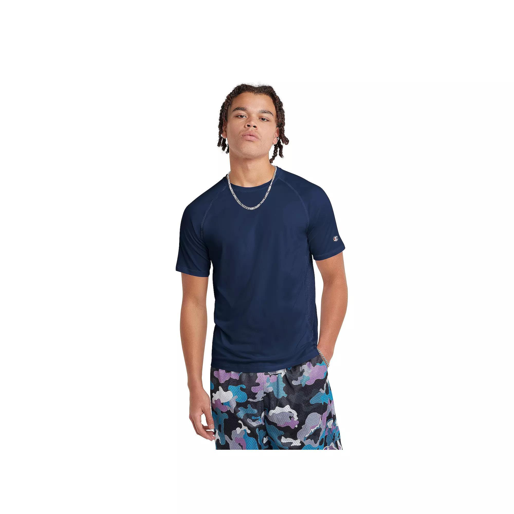 Men's Champion® MVP Mesh Tee, Size: Large, Athletic Blue Product Image