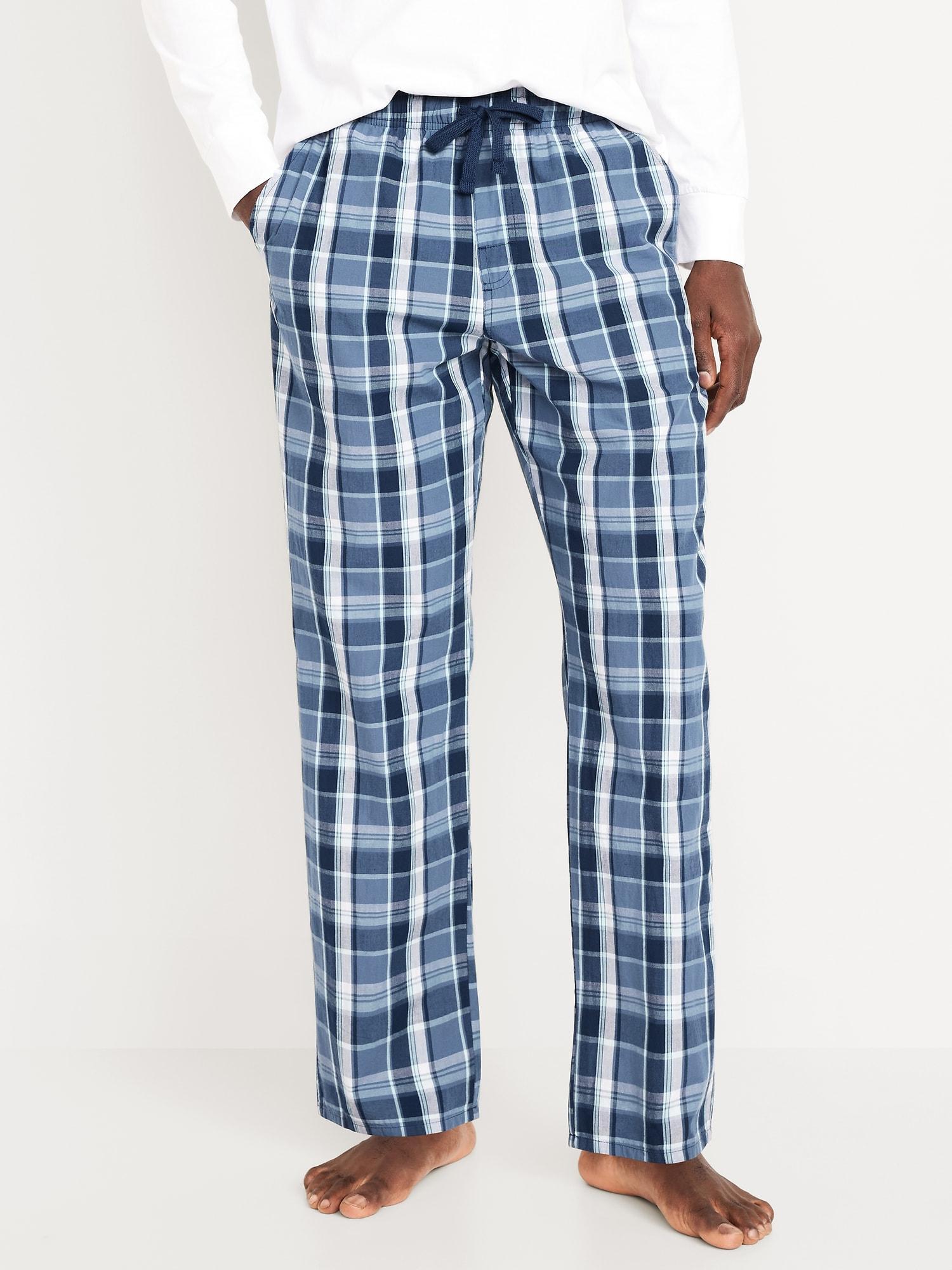 Poplin Pajama Pants for Men Product Image