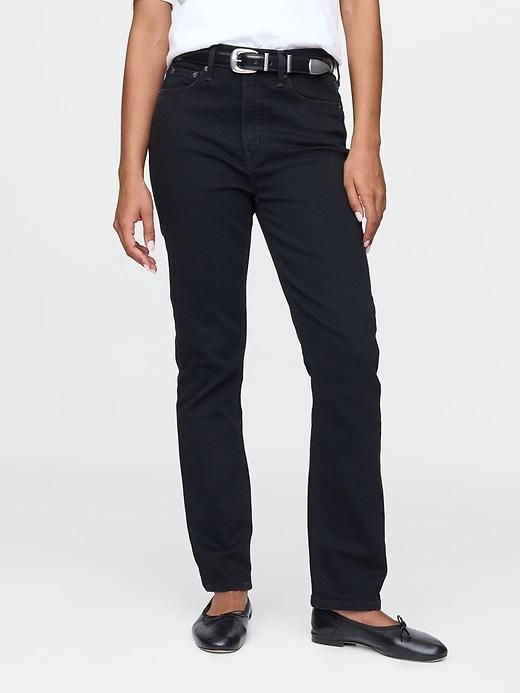 High Rise Vintage Slim Jeans Product Image