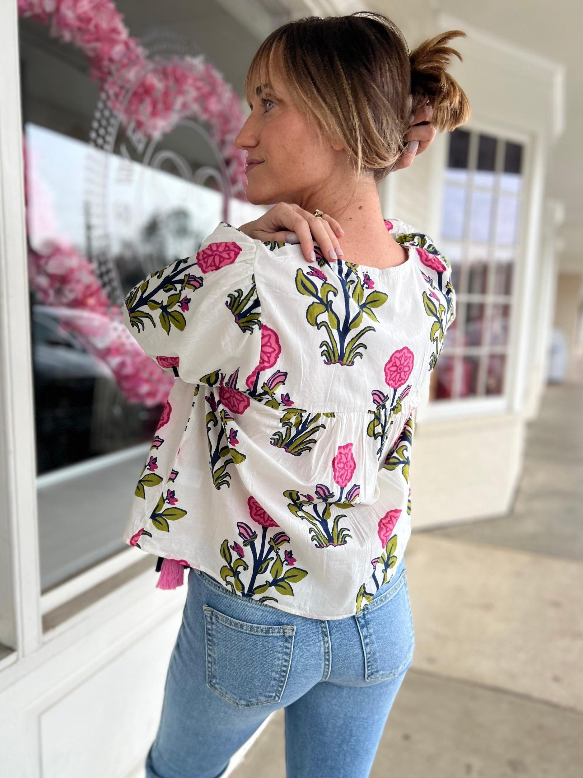 Kenzie Puff Sleeve Top Product Image