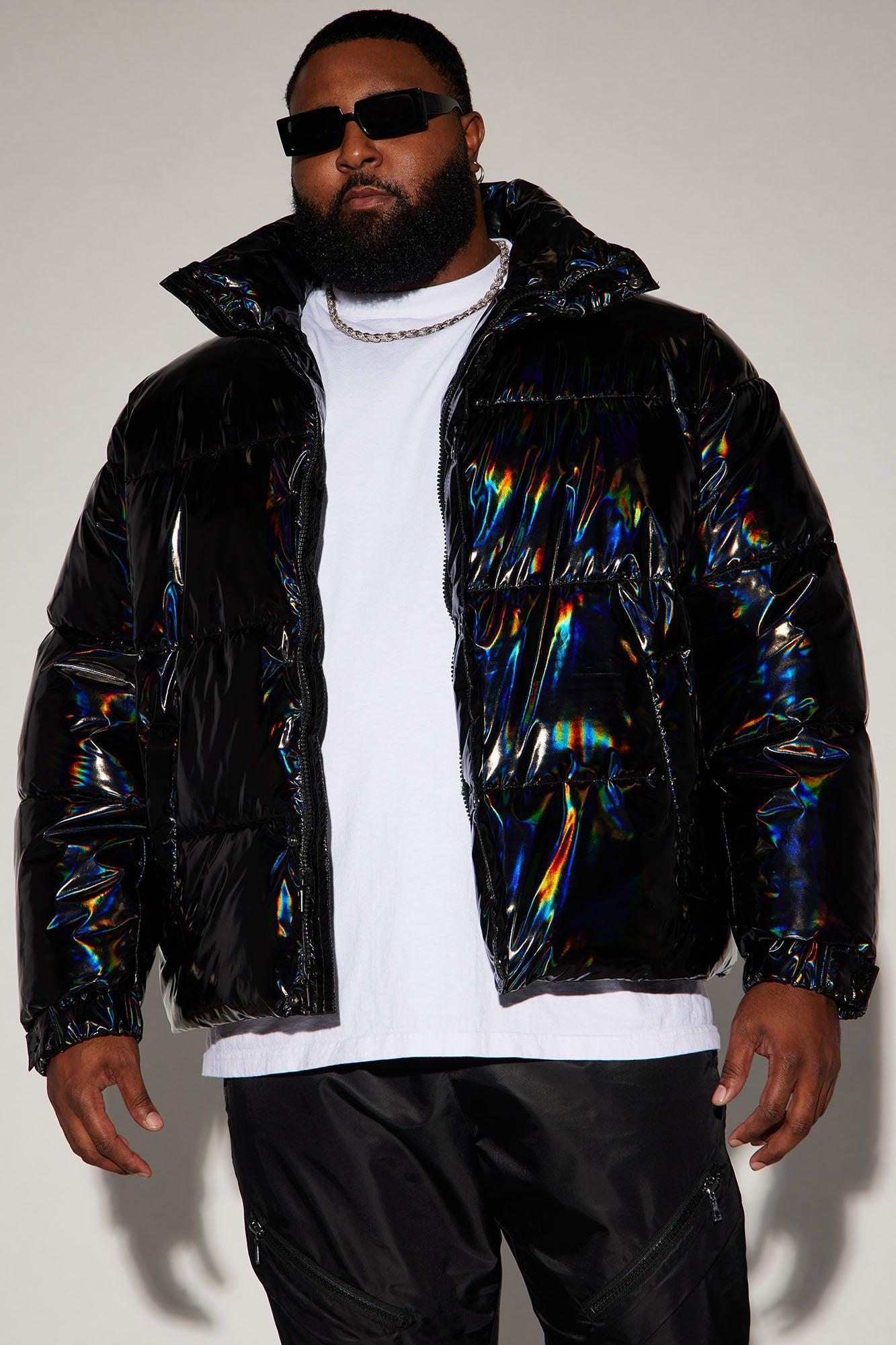 Kings Oil Slick Puffer - Black Product Image