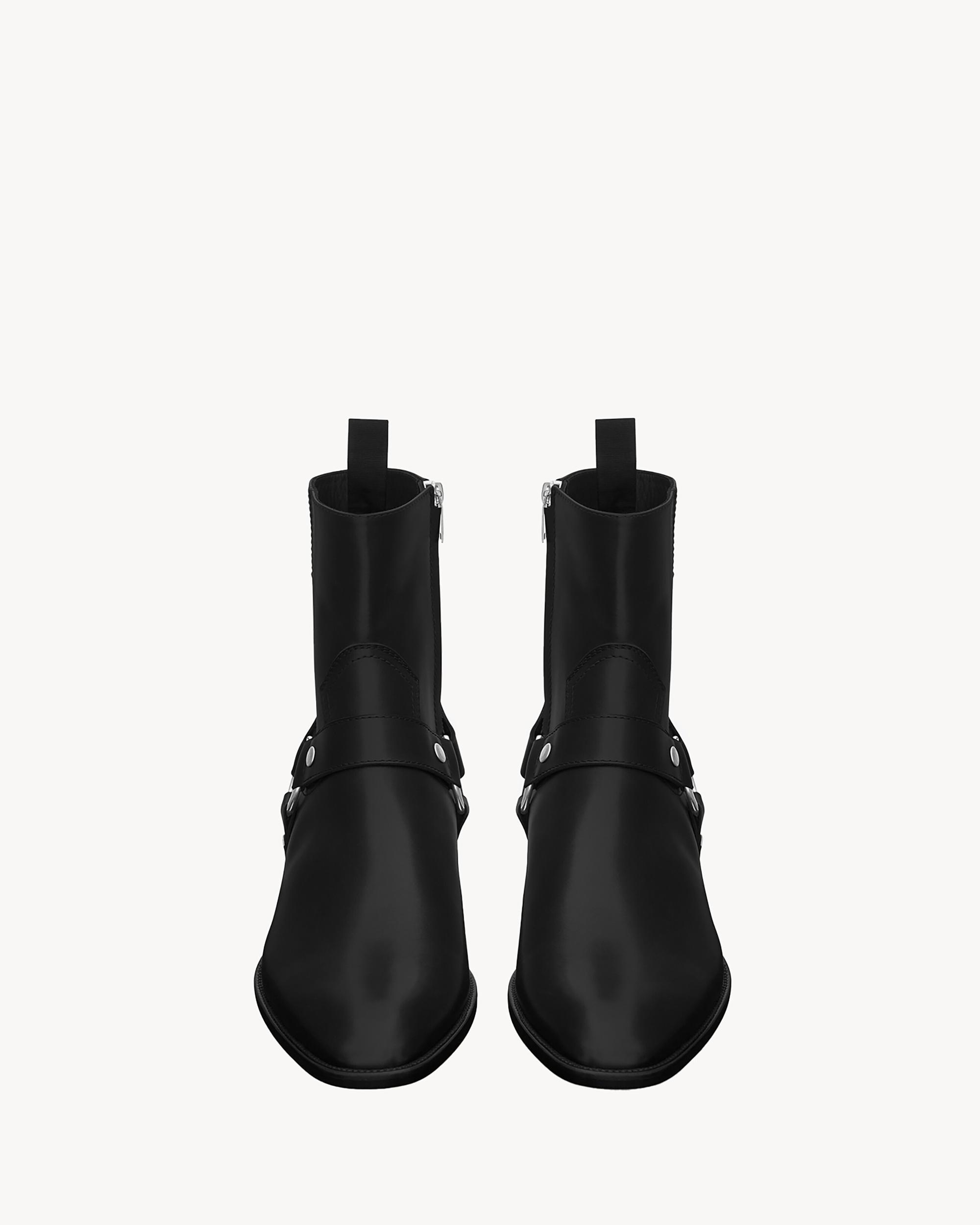 wyatt harness boots in smooth leather Product Image