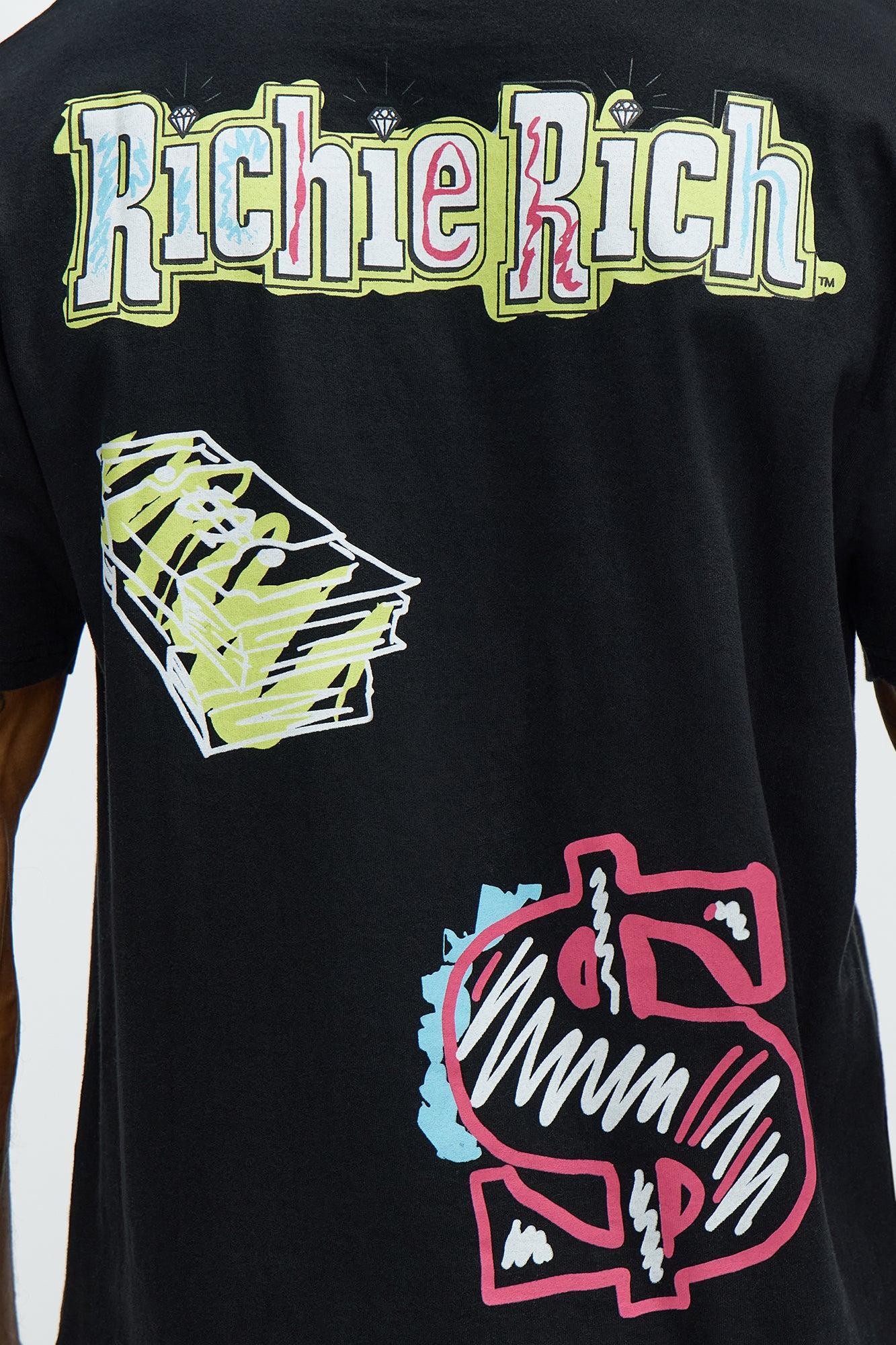 Richie Rich $ign Short Sleeve Tee - Black Product Image