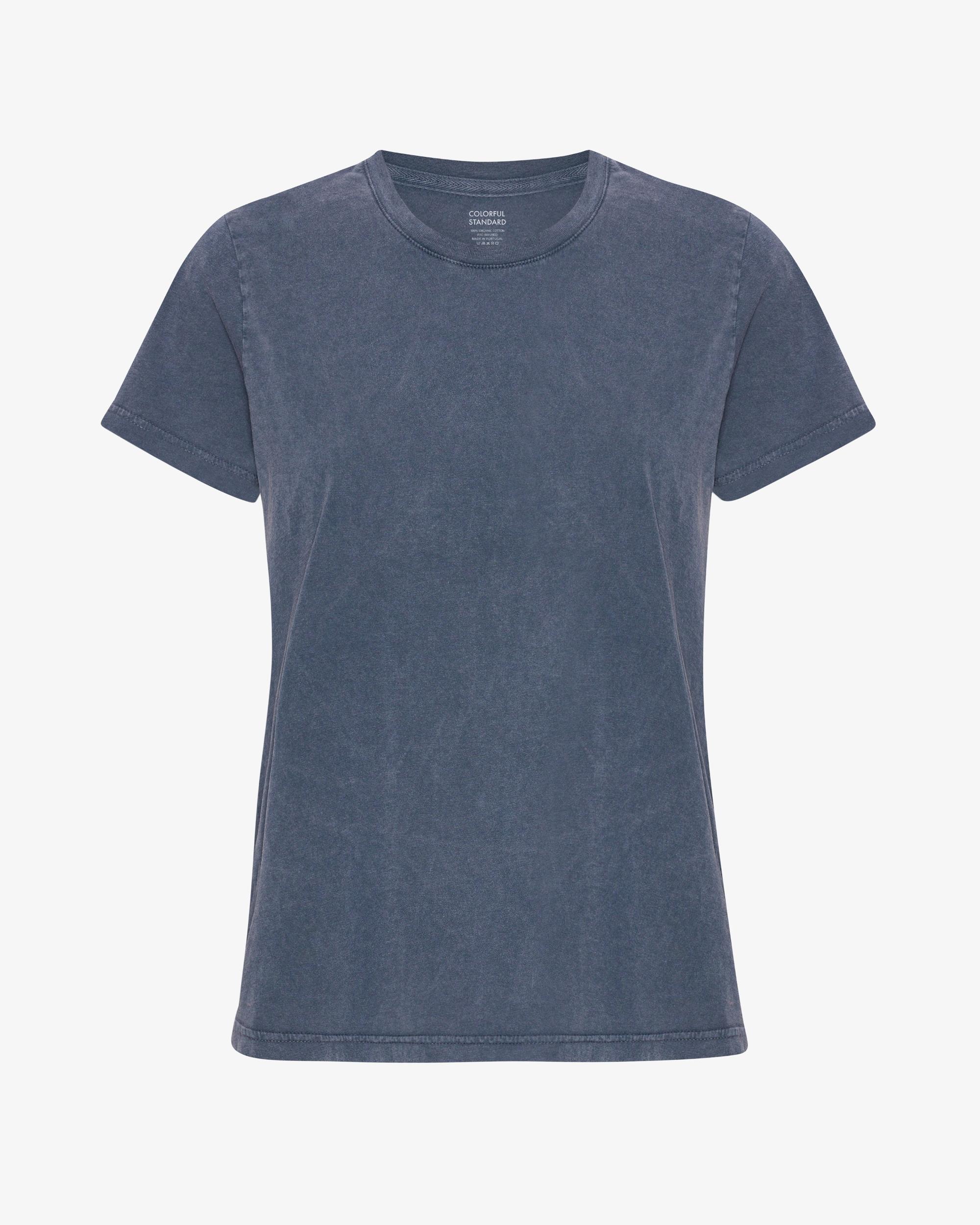 Women Light Organic Tee - Neptune Blue Product Image