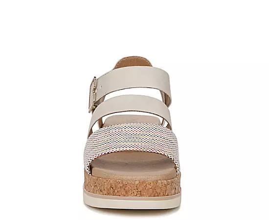 Dr. Scholl's Once Twice Women's Platform Sandals, Size: 7, Tawny Brown Product Image