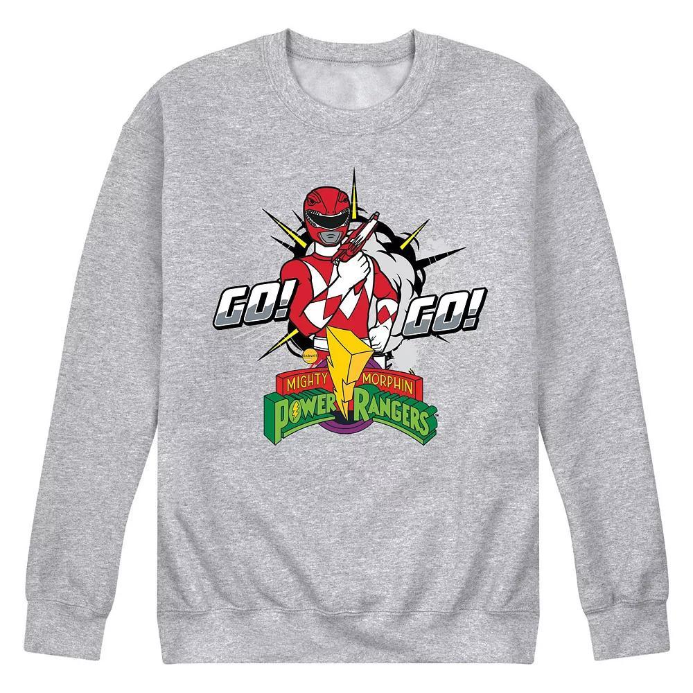 Mens Power Rangers Red Ranger Sweatshirt Product Image