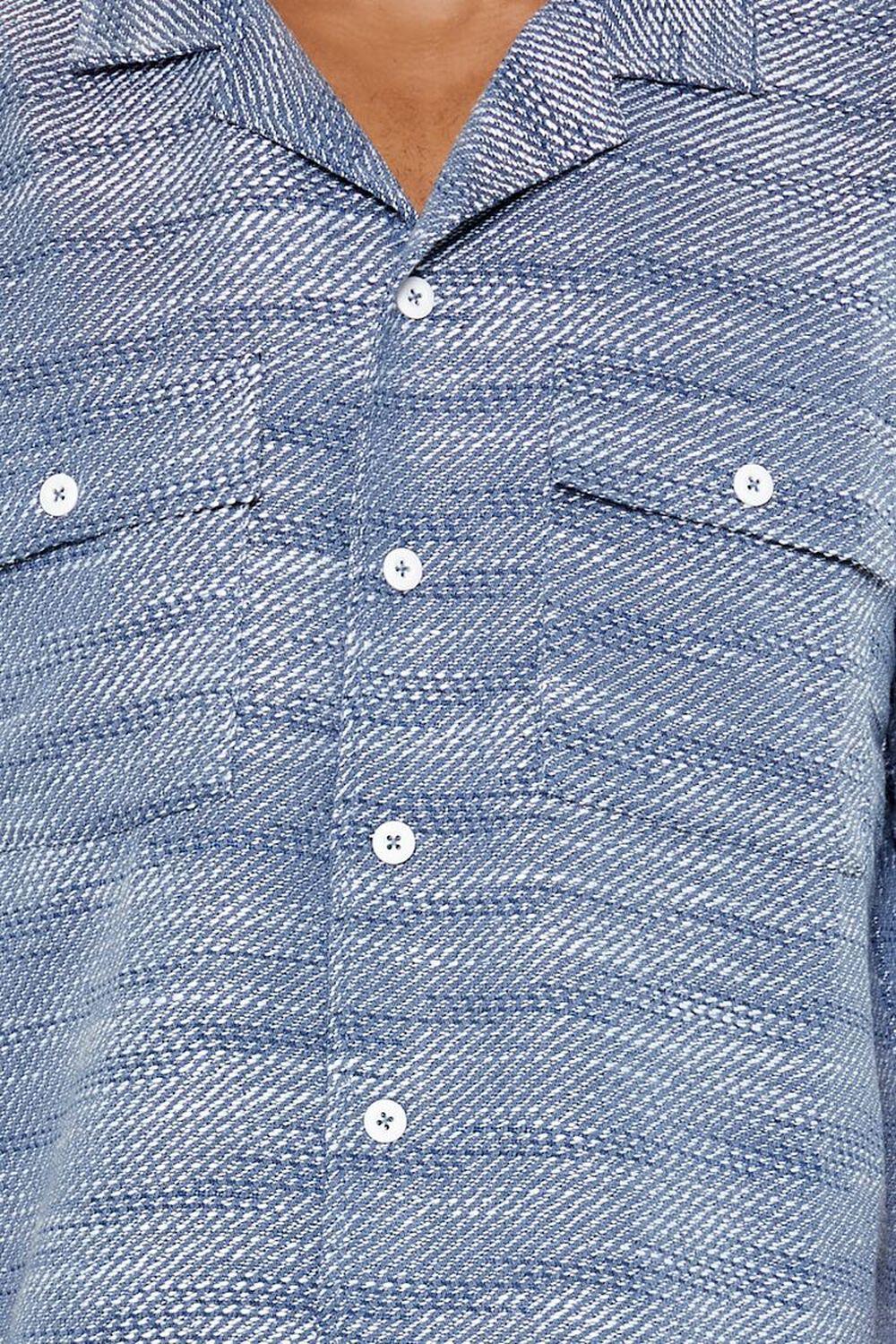 Textured Cuban Collar Shirt | Forever 21 Product Image