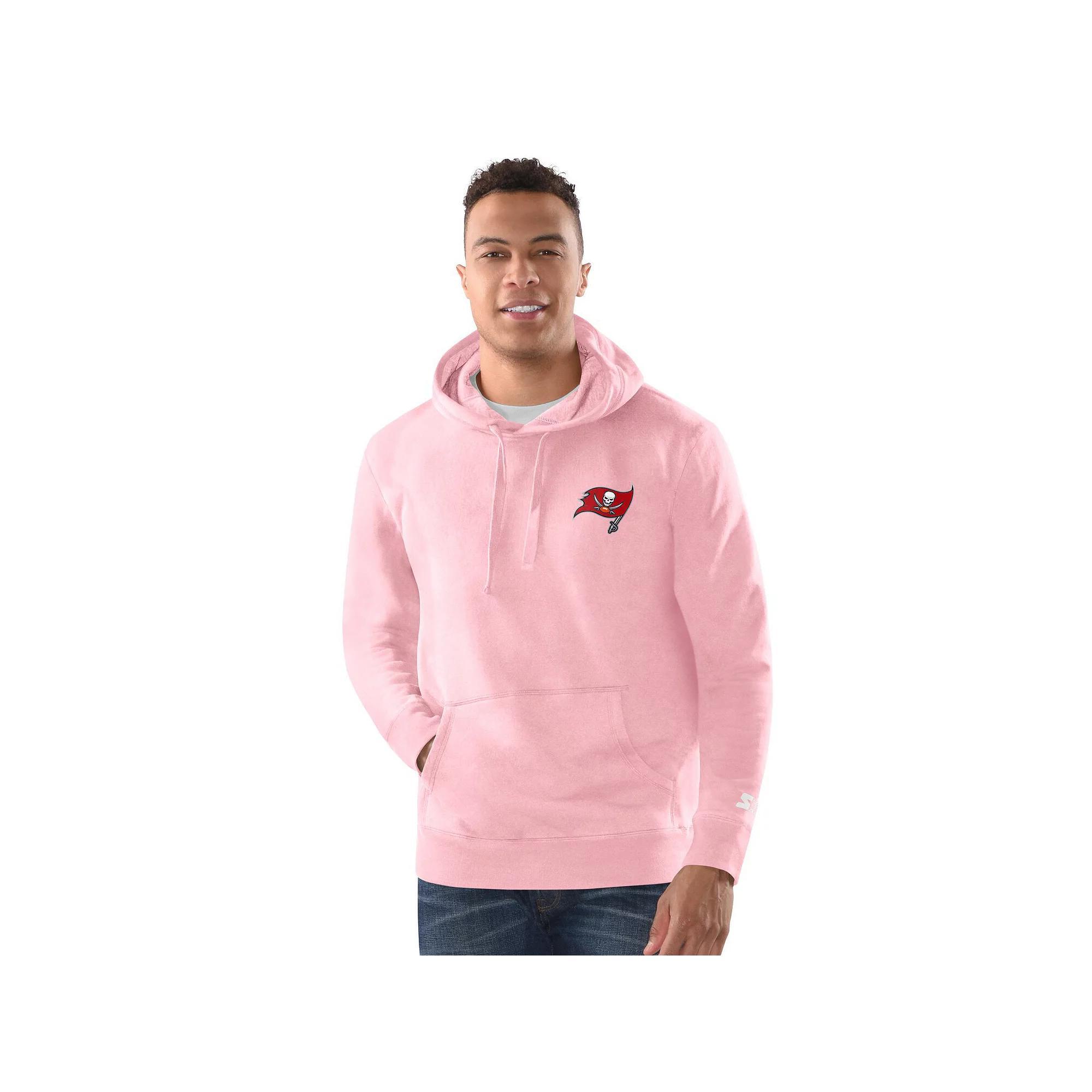 Men's Margaritaville  Orange Tampa Bay Buccaneers Time Flies Garment Dyed Pullover Hoodie, Size: 2XL Product Image