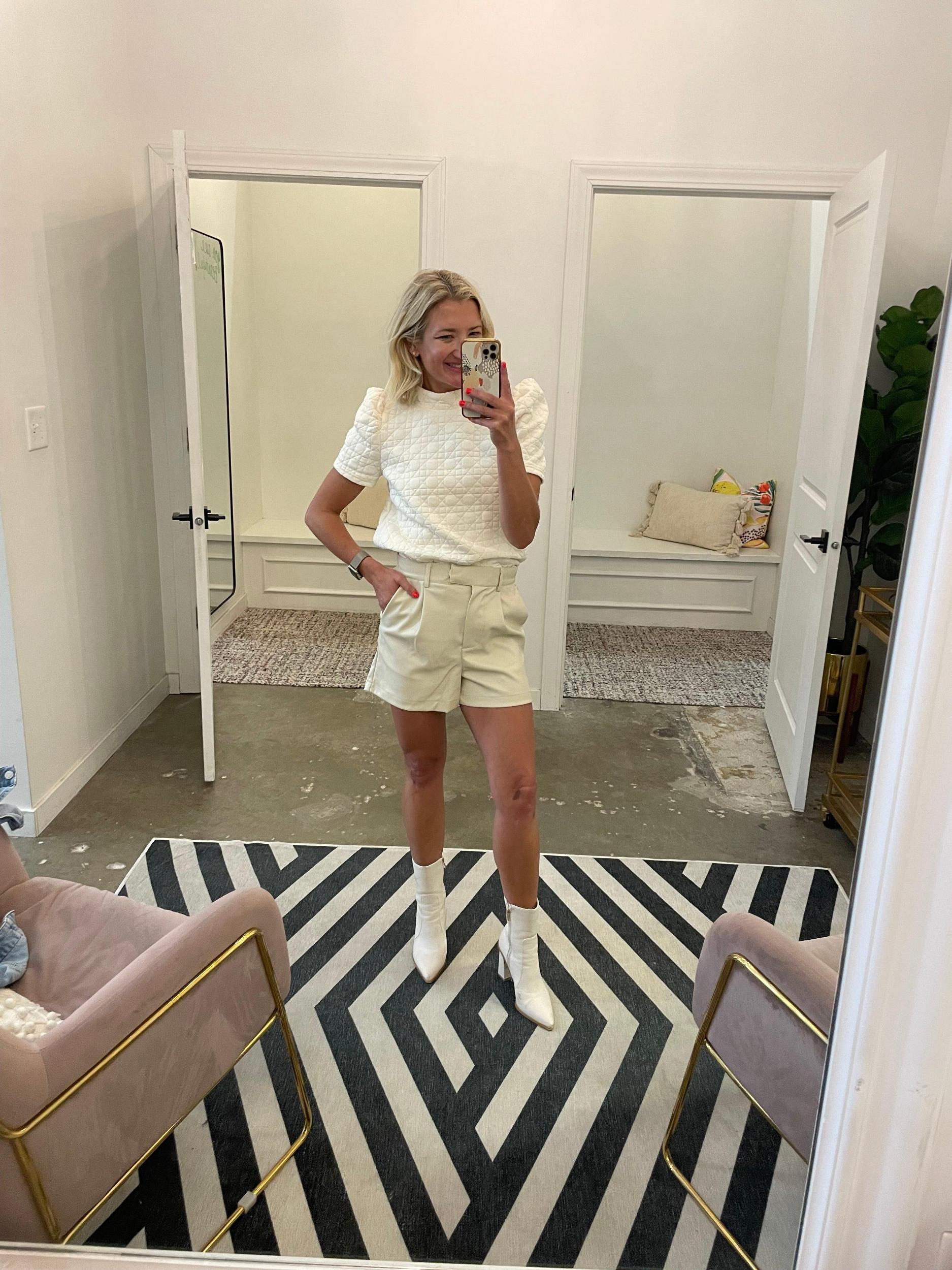 Imelda Bone Shorts Product Image