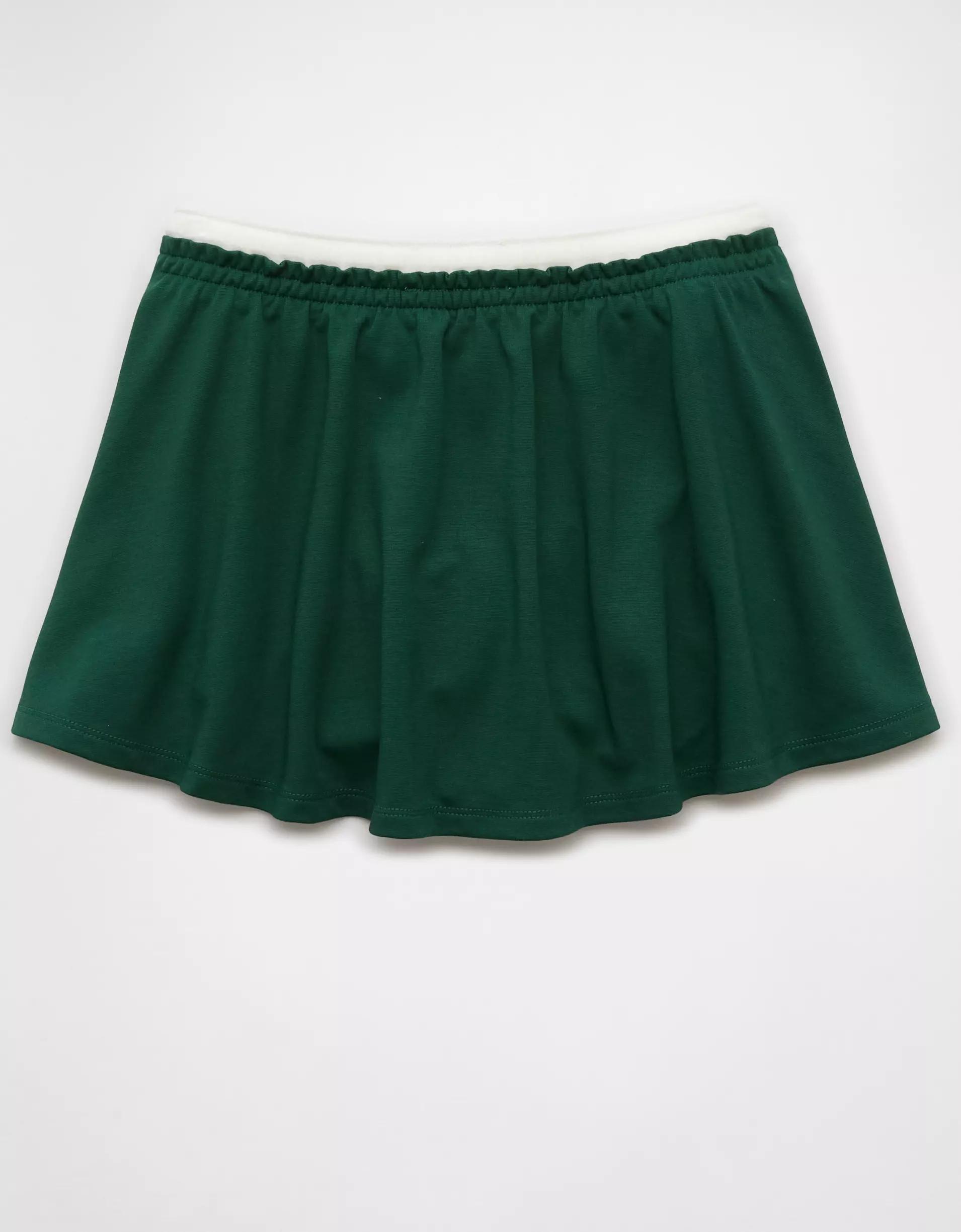 AE High-Waisted Knit Mini Skort Product Image