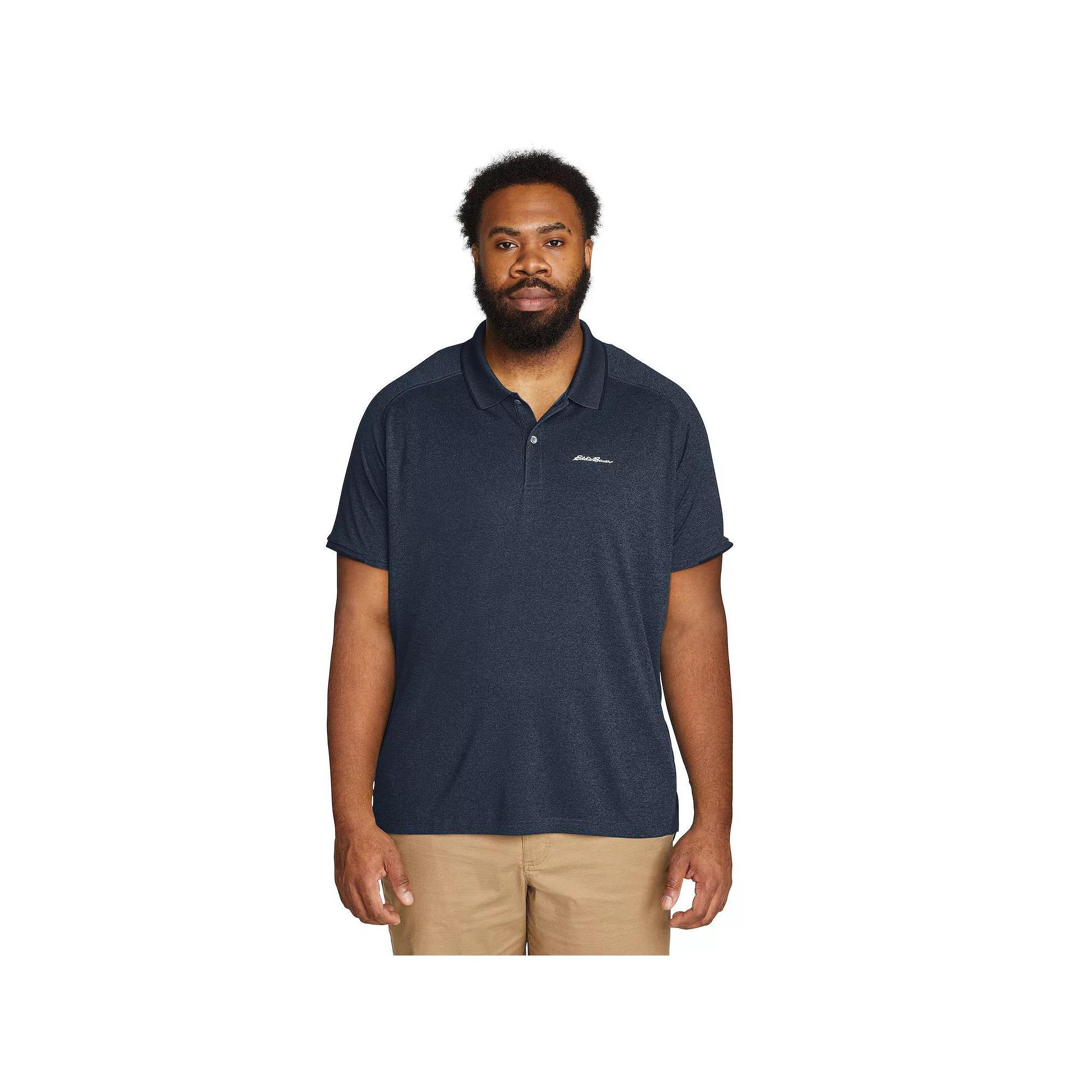 Big & Tall Eddie Bauer Resolution Pro 2.0 Polo Shirt, Men's, Size: XXL Tall, Black Product Image